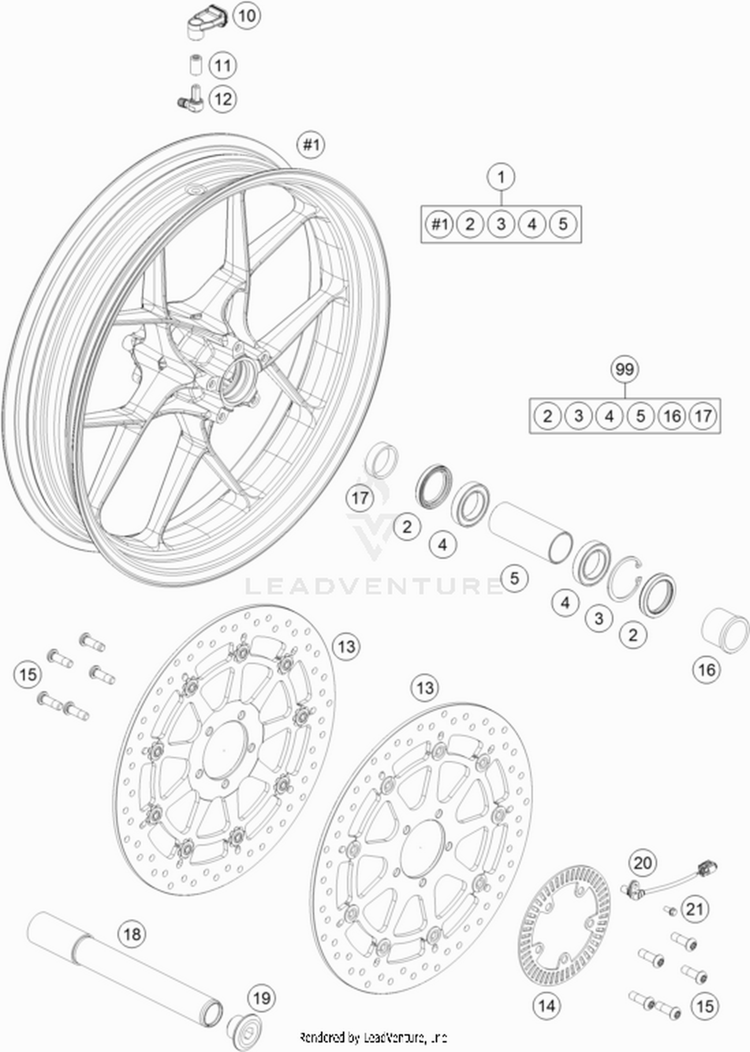 09 FRONT WHEEL