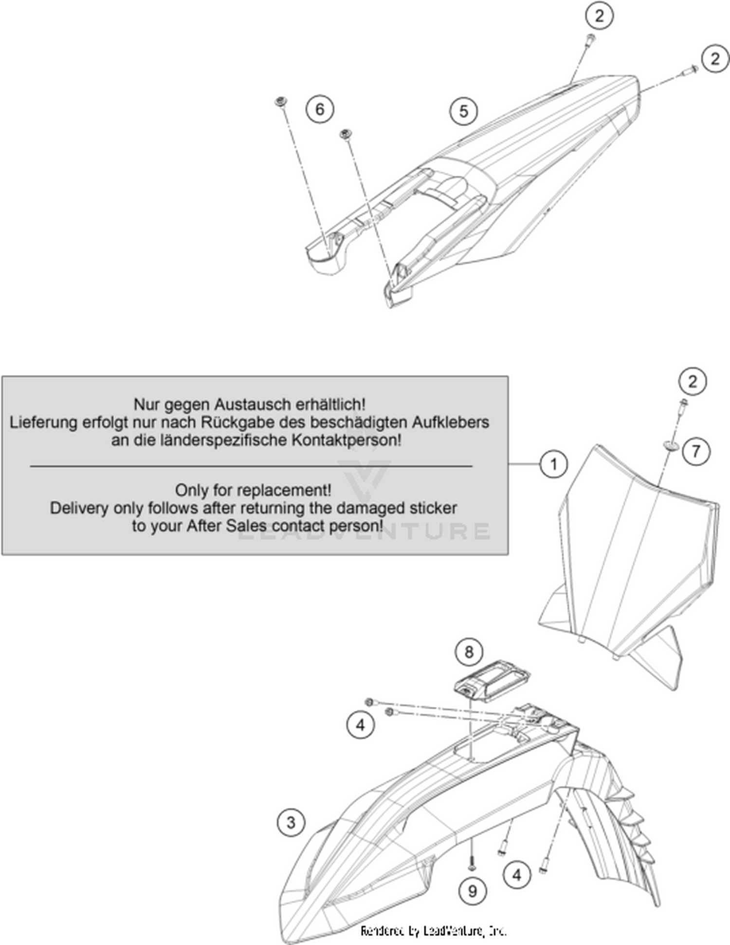 08 MASK, FENDERS