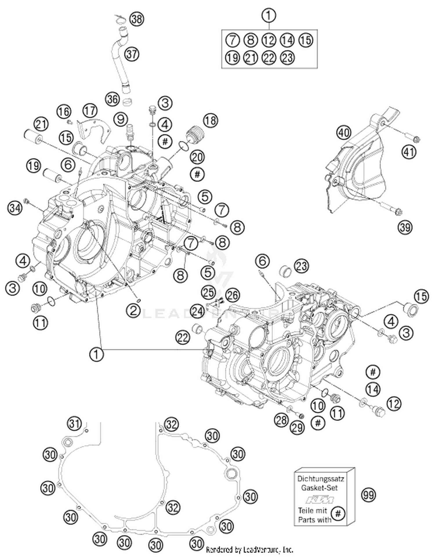 30 ENGINE CASE