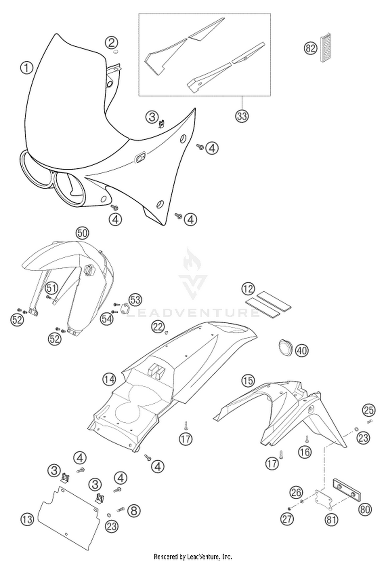08 MASK, FENDERS