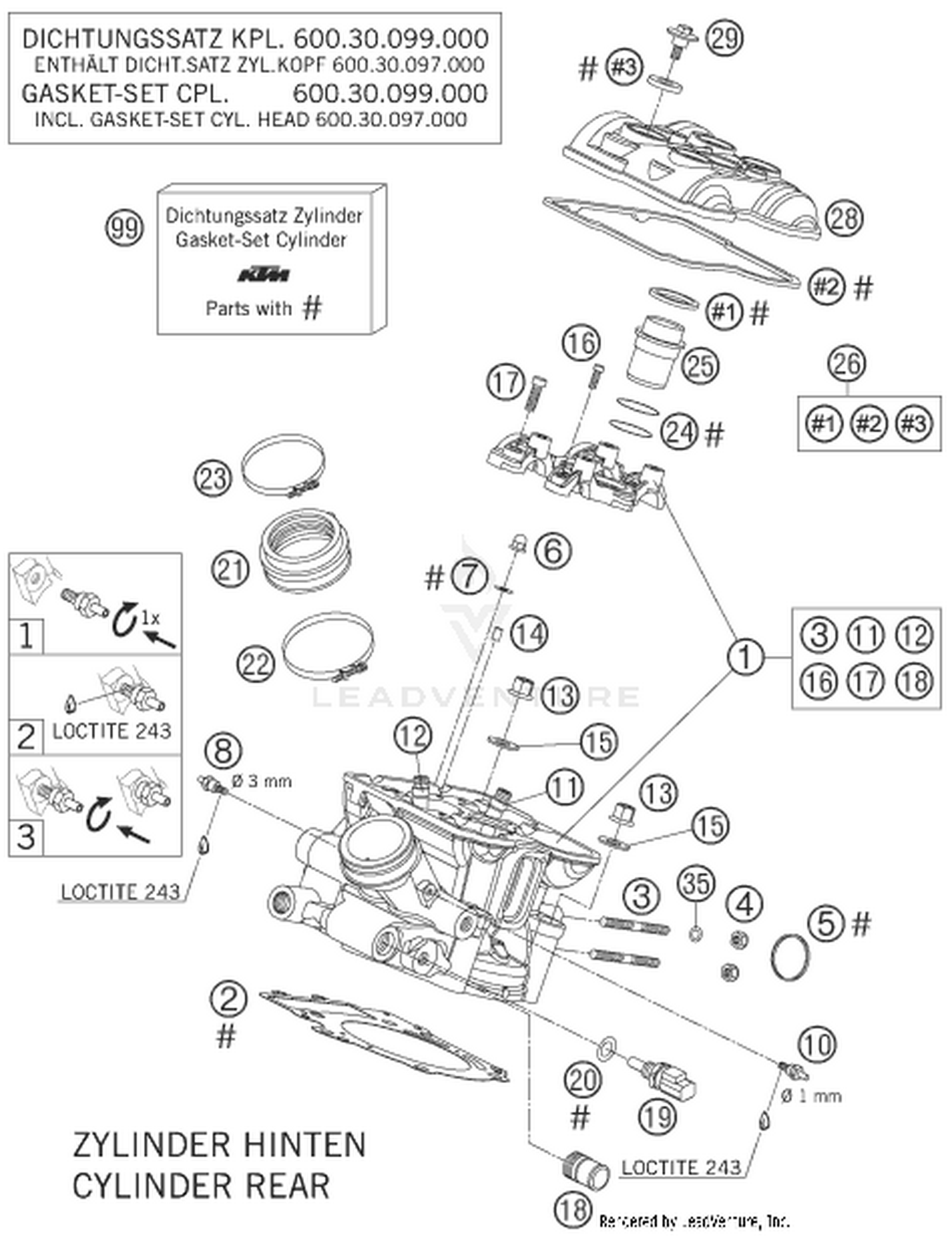 36 CYLINDER HEAD REAR