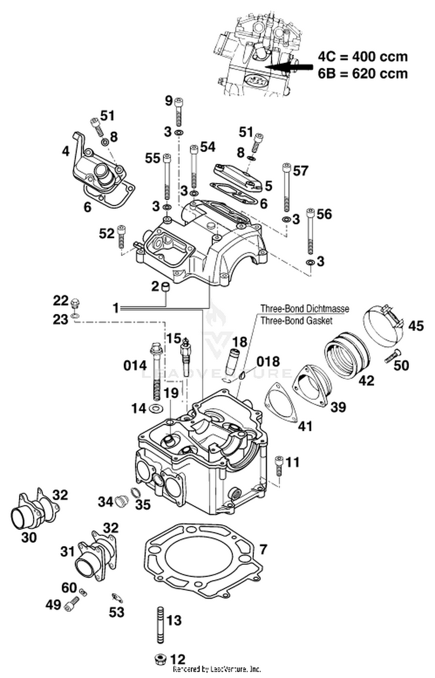 36 CYLINDER HEAD REAR