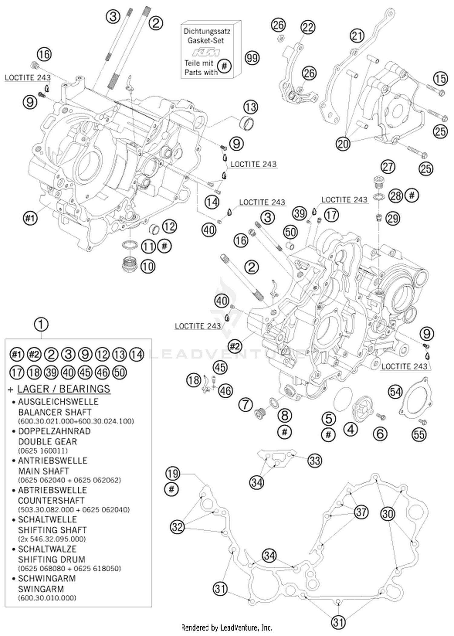 30 ENGINE CASE