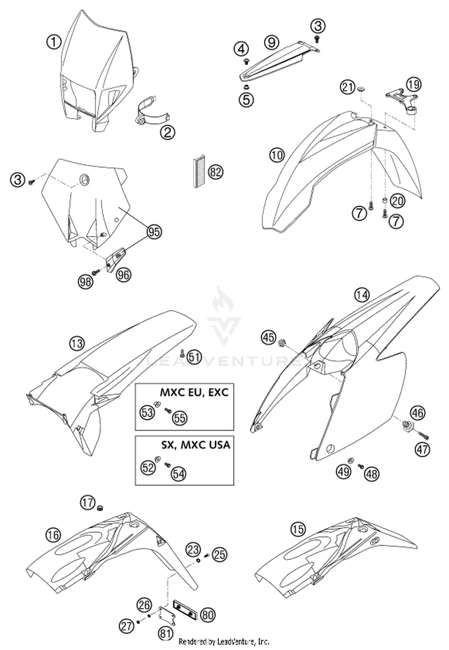 Assembly diagram