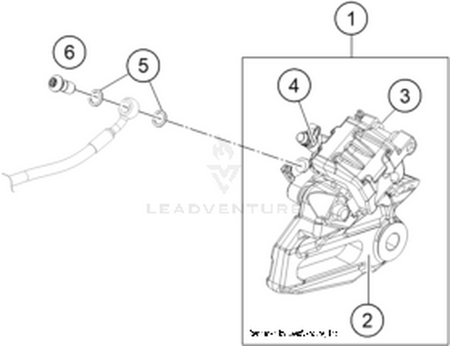 13 REAR BRAKE CALIPER
