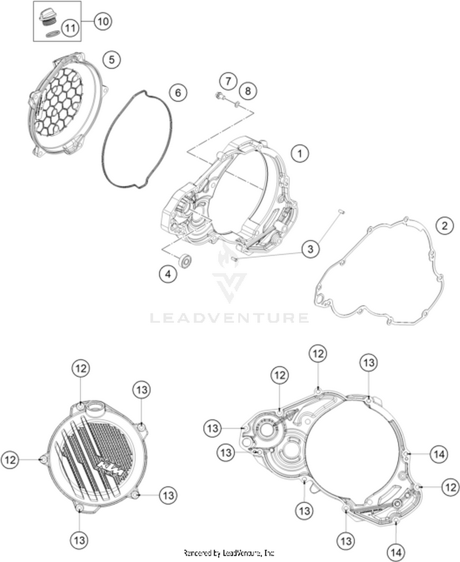 30 CLUTCH COVER