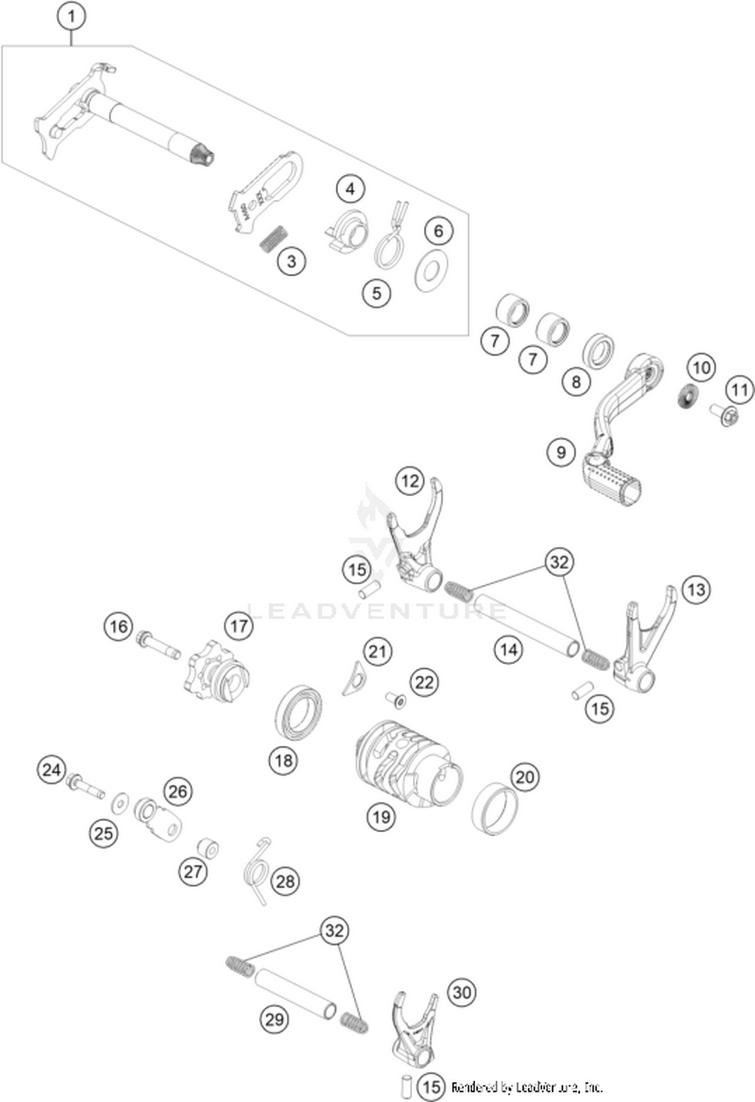 34 SHIFTING MECHANISM
