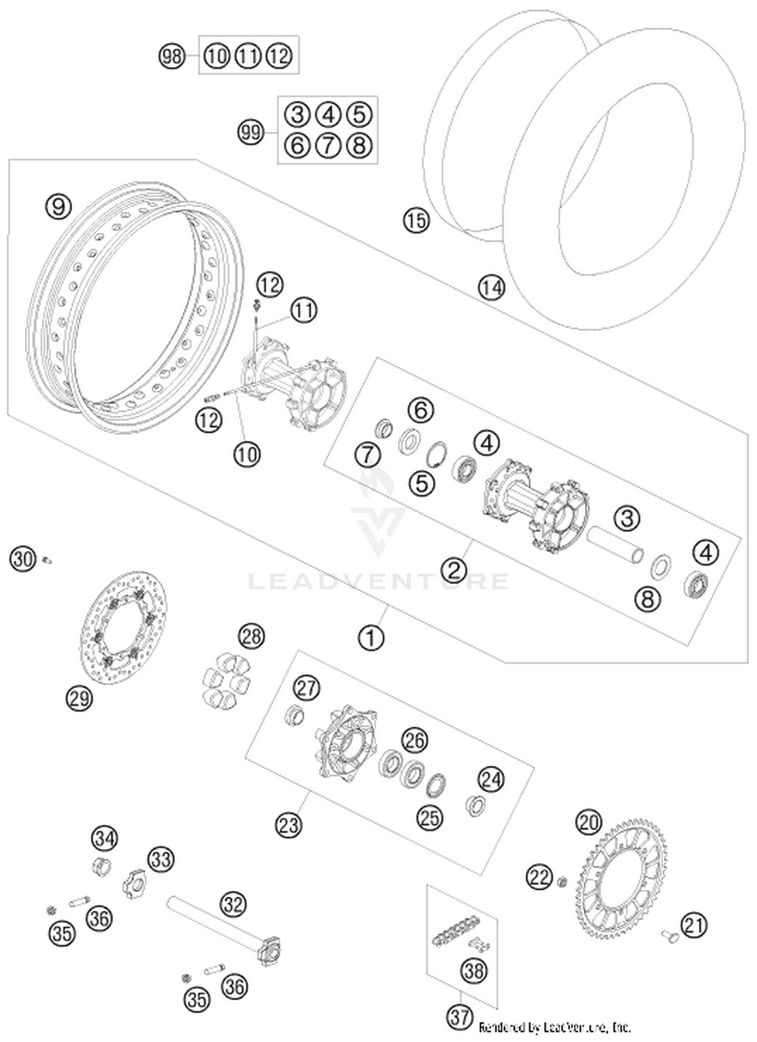 10 REAR WHEEL
