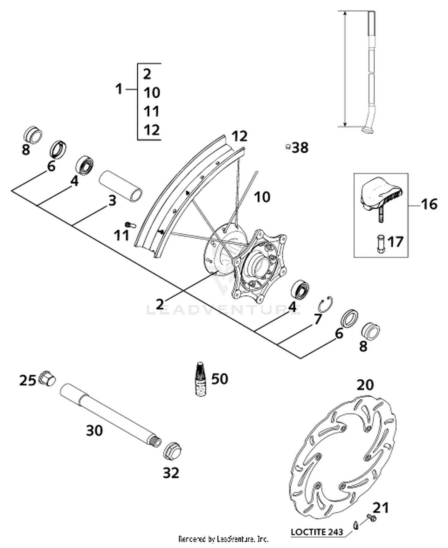 09 FRONT WHEEL