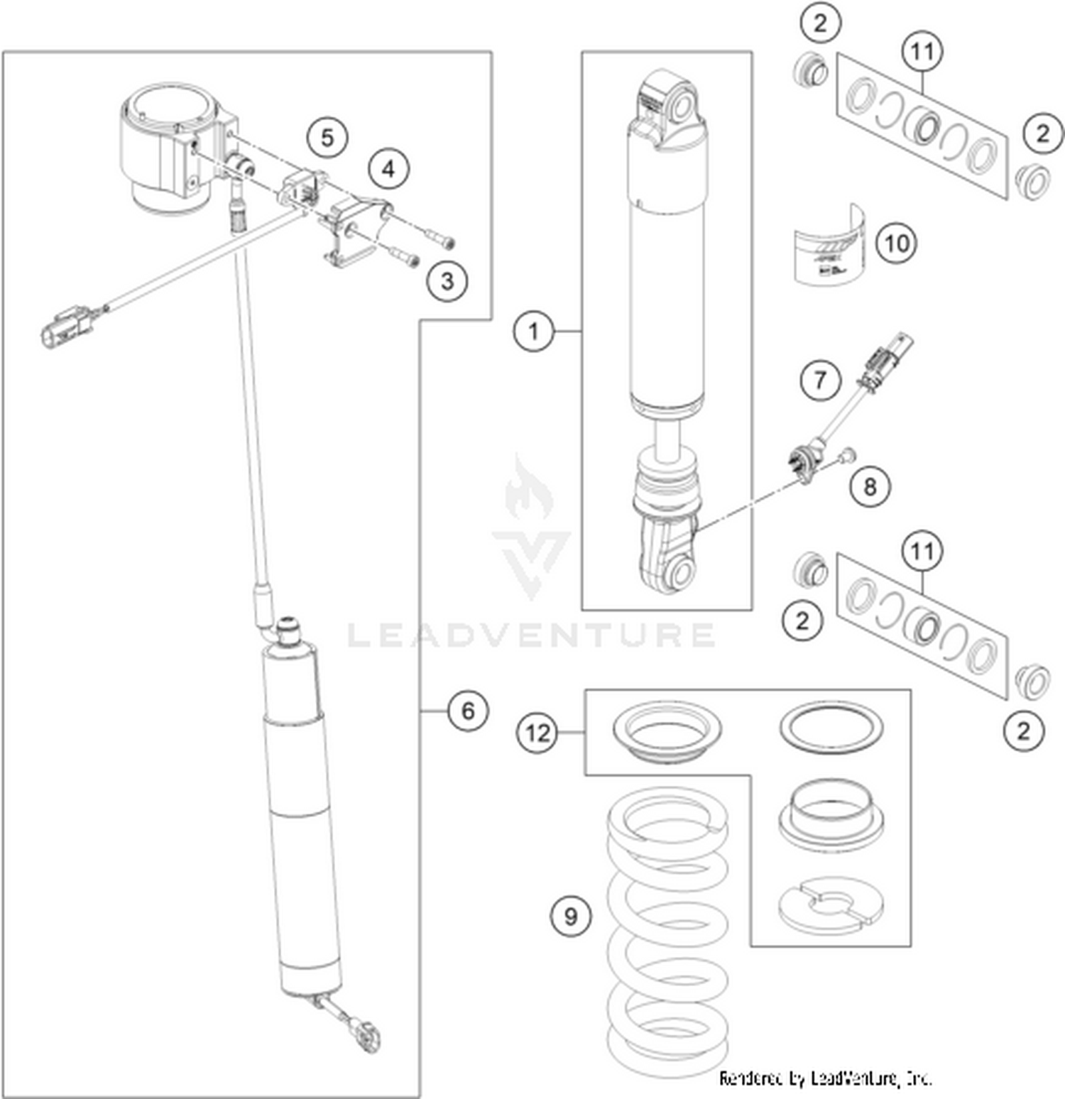 04 SHOCK ABSORBER DISASSEMBLED