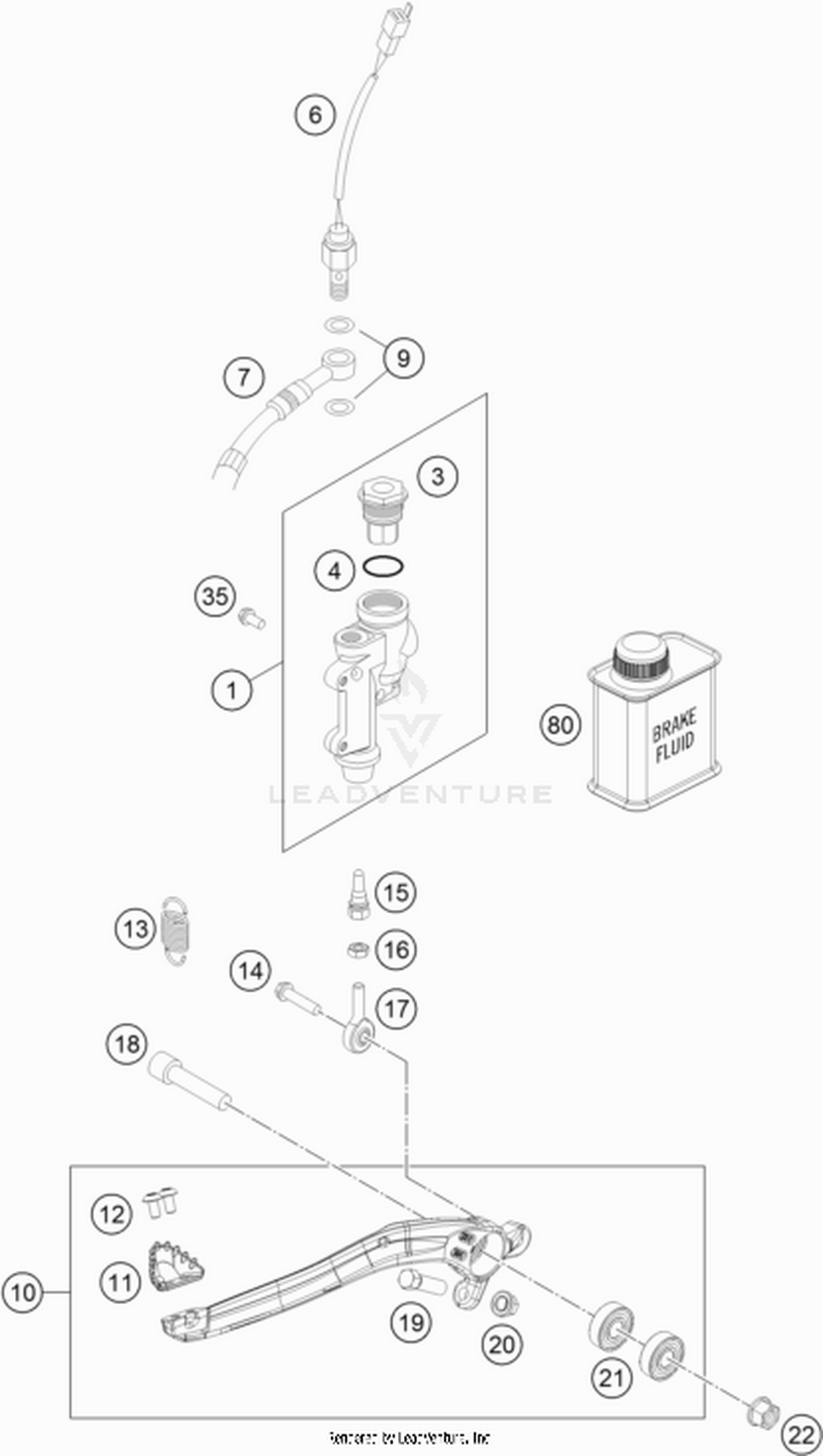 13 REAR BRAKE CONTROL
