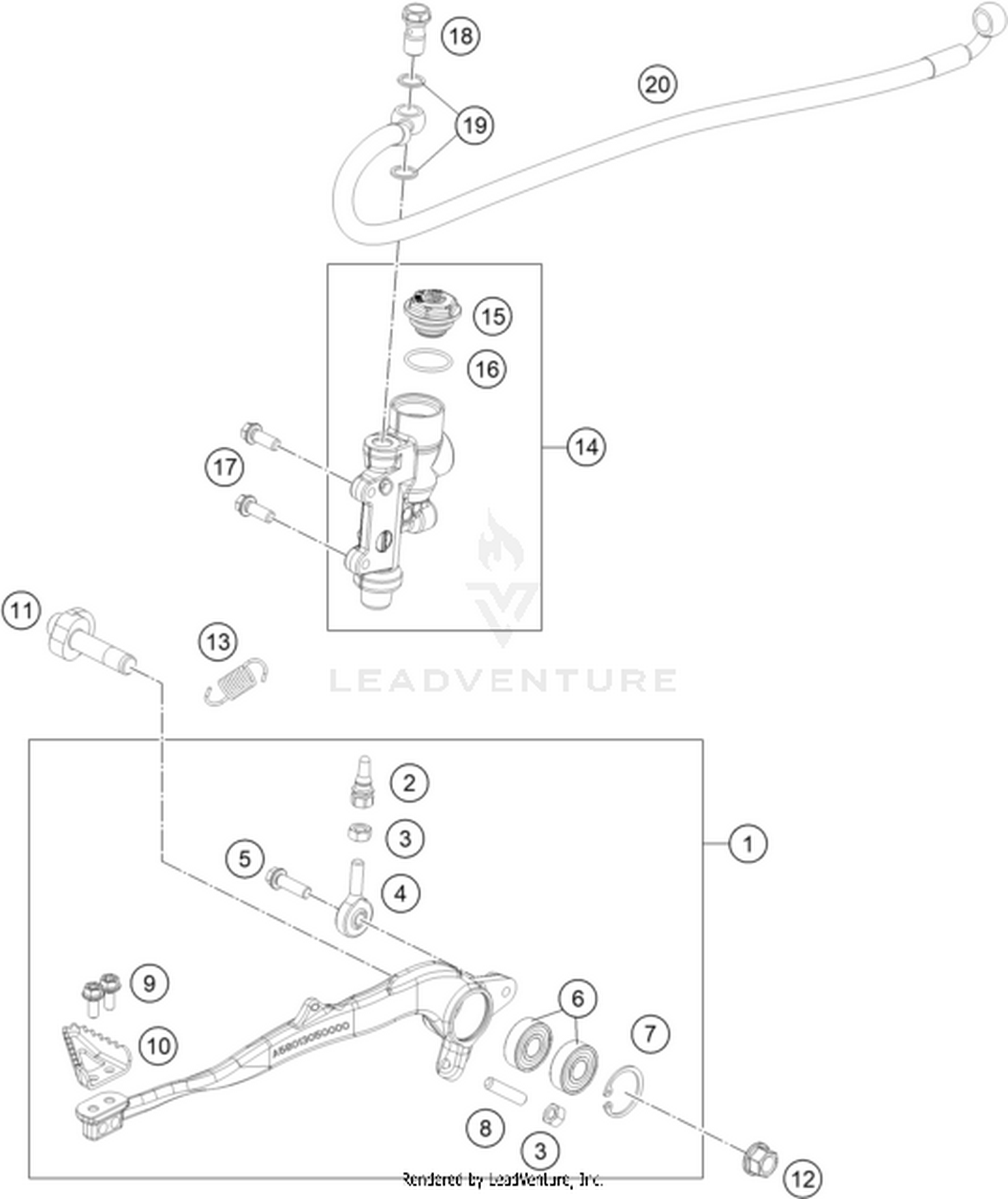 13 REAR BRAKE CONTROL