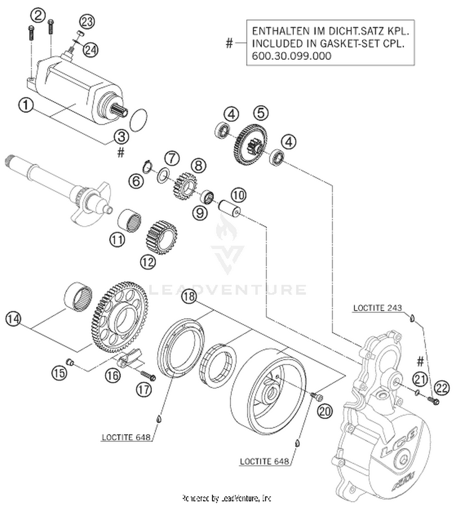 40 ELECTRIC STARTER