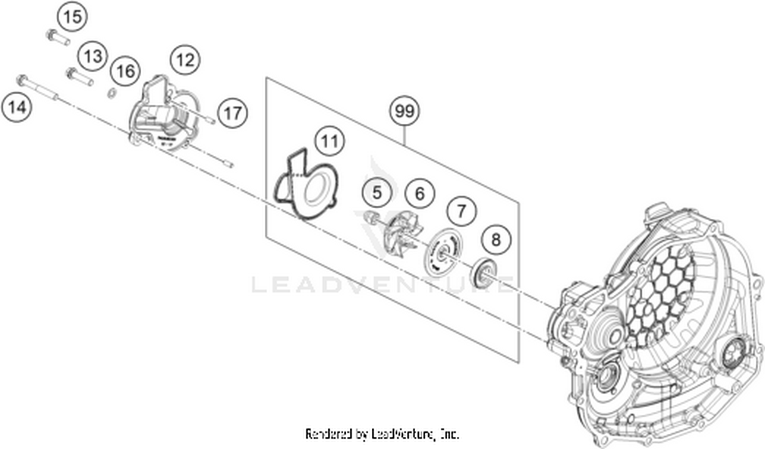 35 WATER PUMP