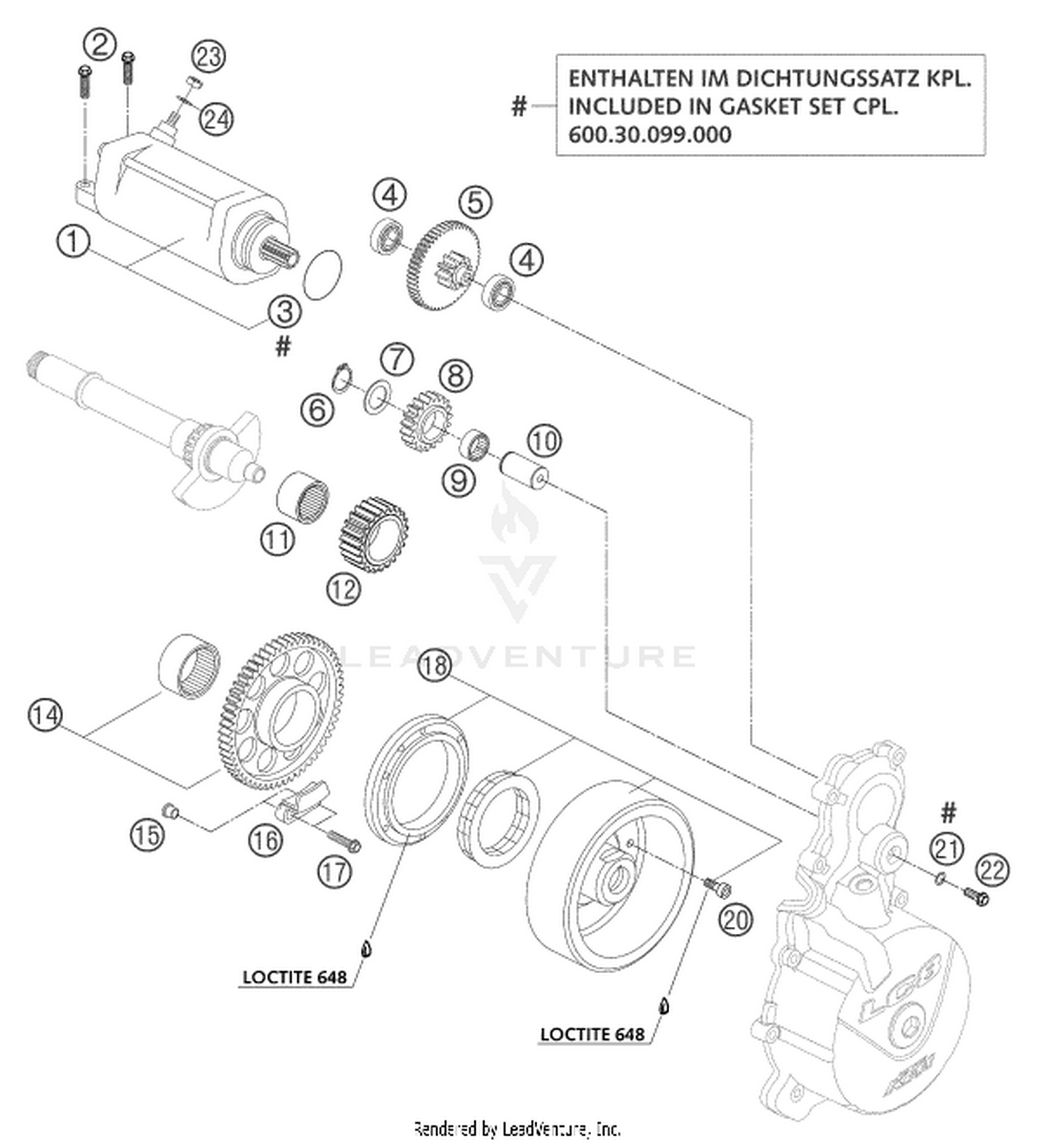40 ELECTRIC STARTER