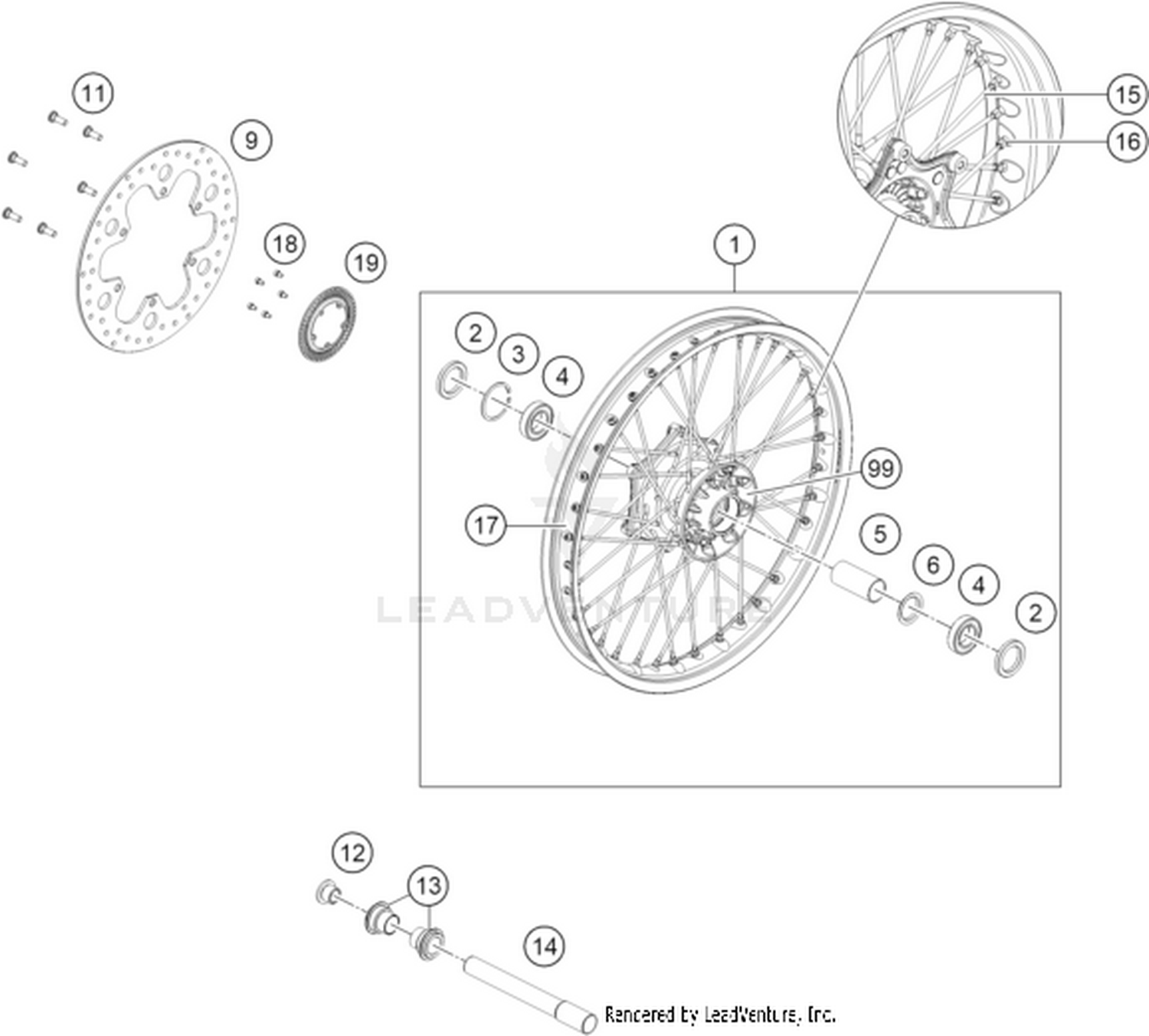 09 FRONT WHEEL