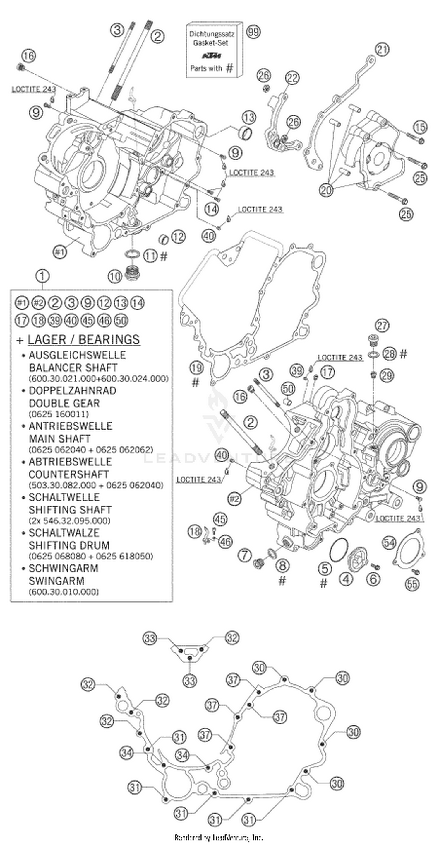 30 ENGINE CASE
