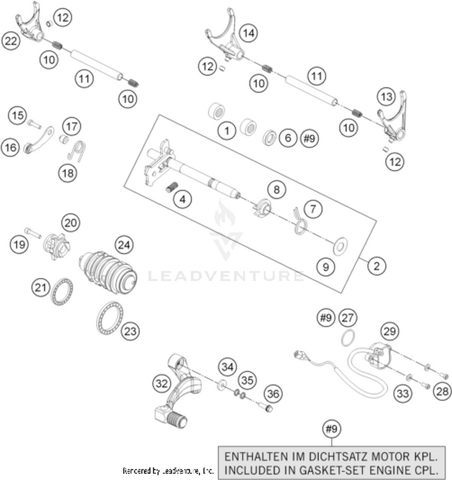 34 SHIFTING MECHANISM