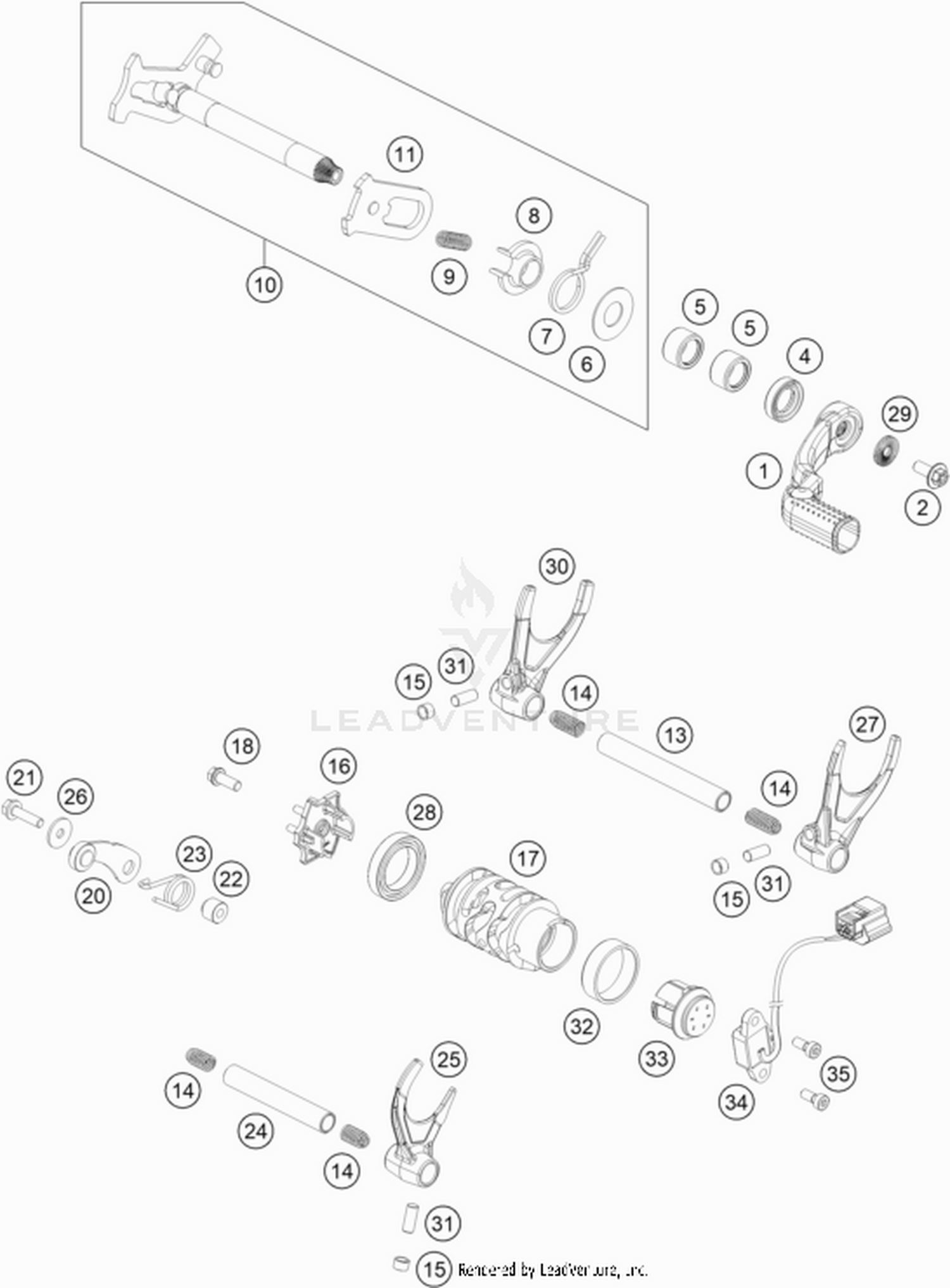 34 SHIFTING MECHANISM