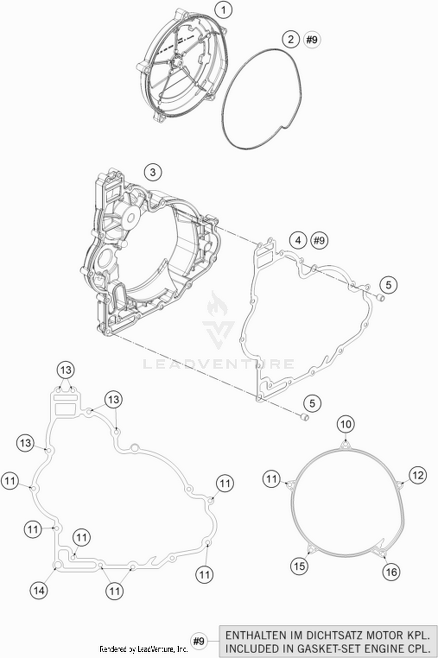 30 CLUTCH COVER