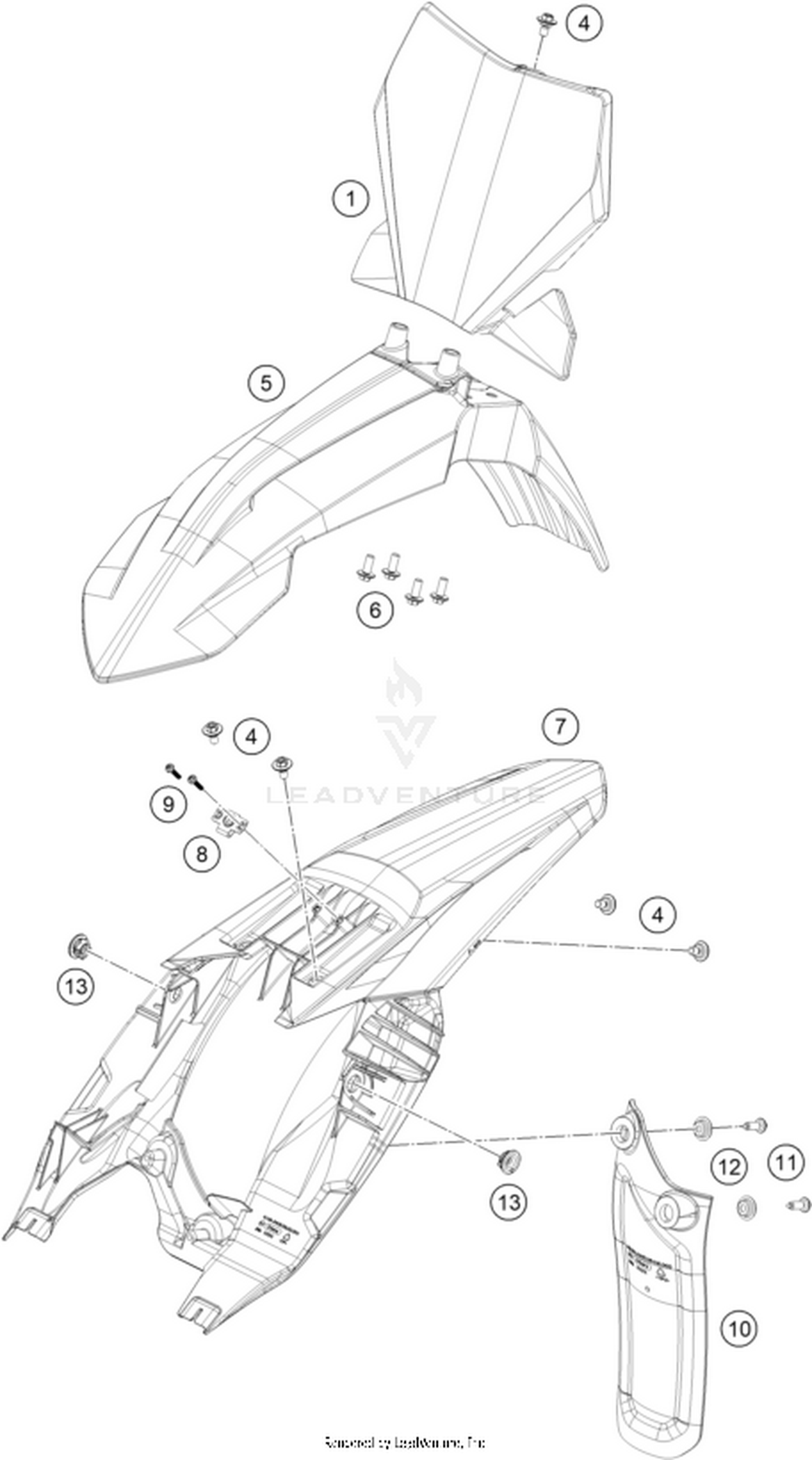 08 MASK, FENDERS