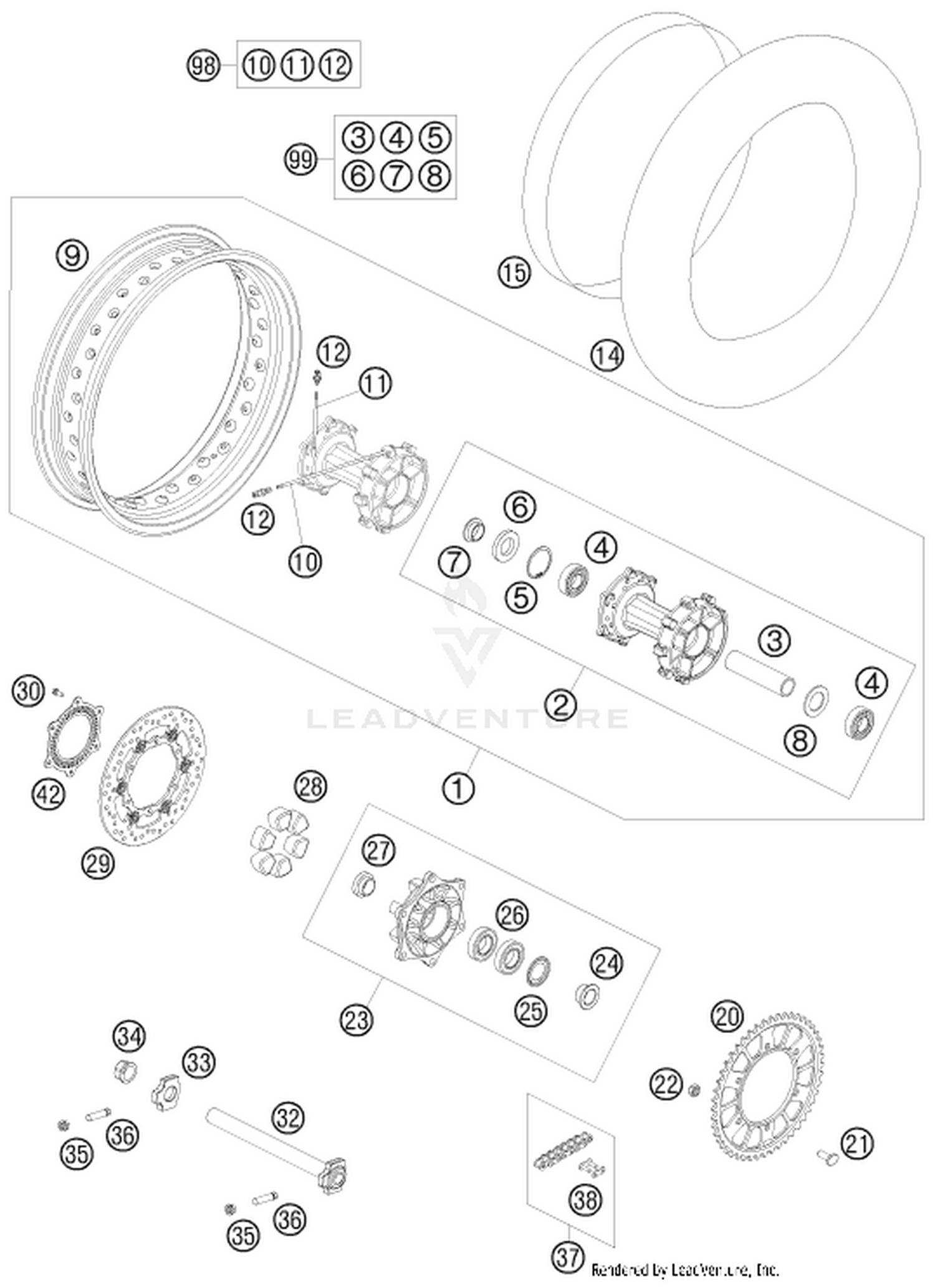 10 REAR WHEEL