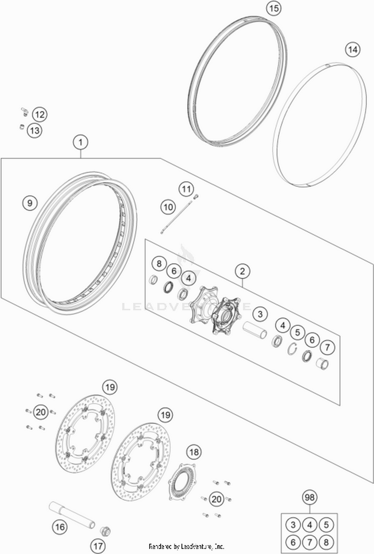 09 FRONT WHEEL