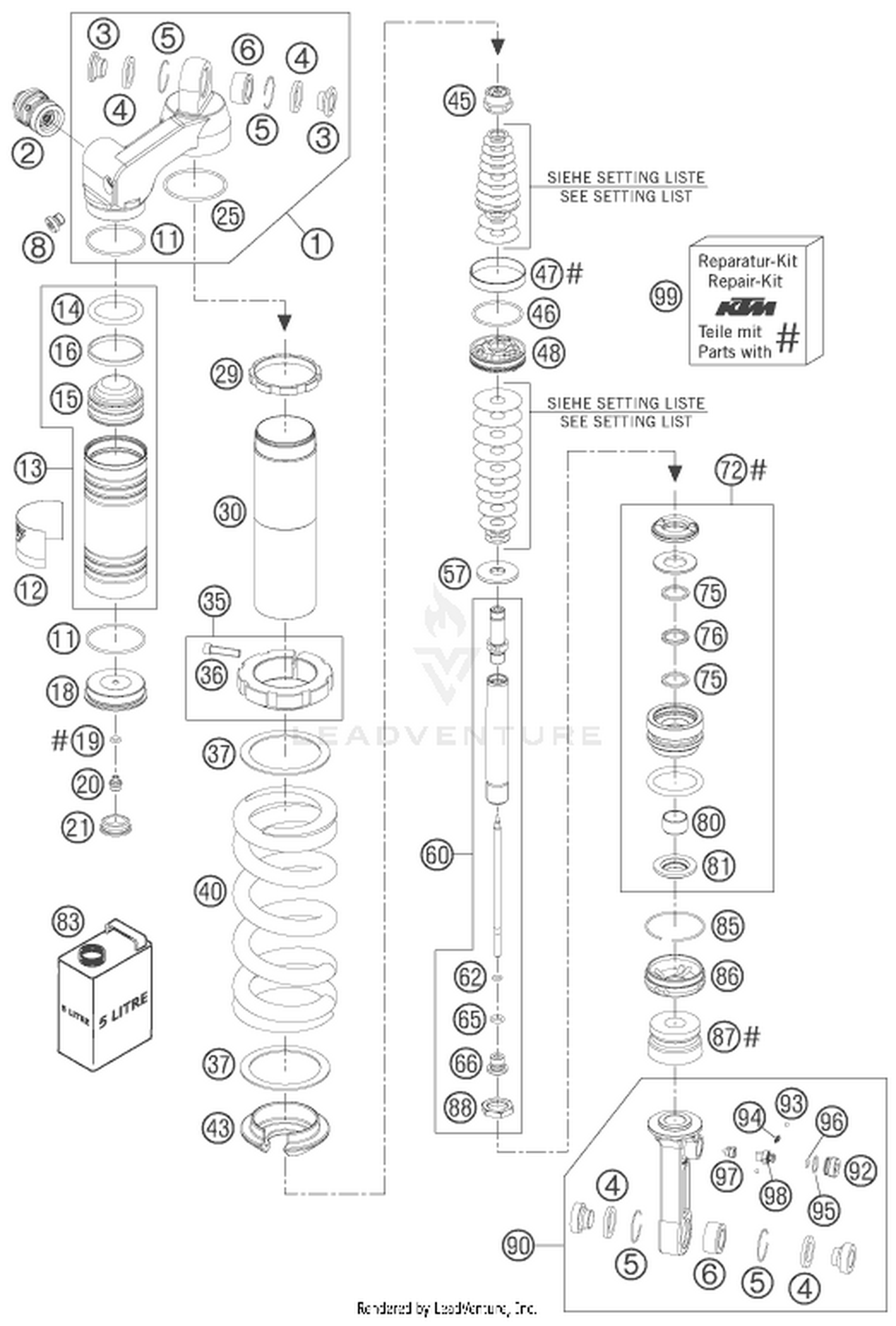 04 SHOCK ABSORBER DISASSEMBLED