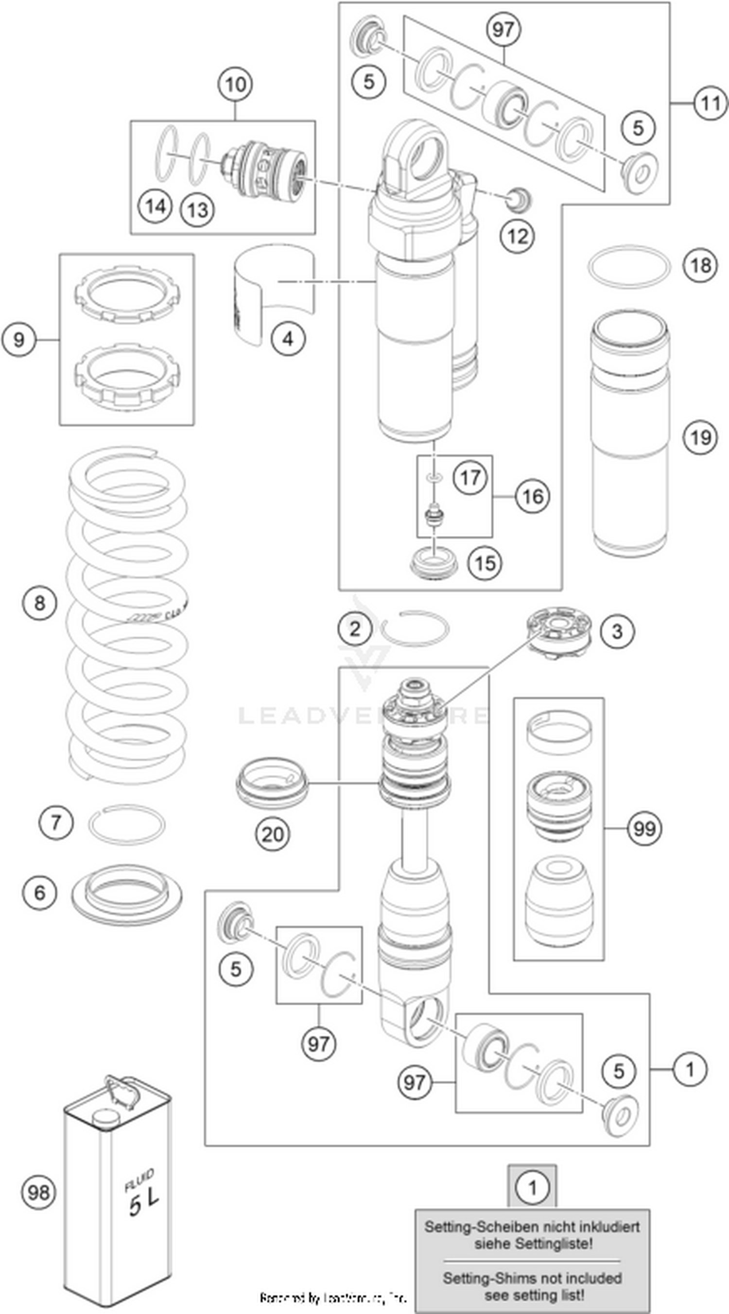 04 SHOCK ABSORBER DISASSEMBLED