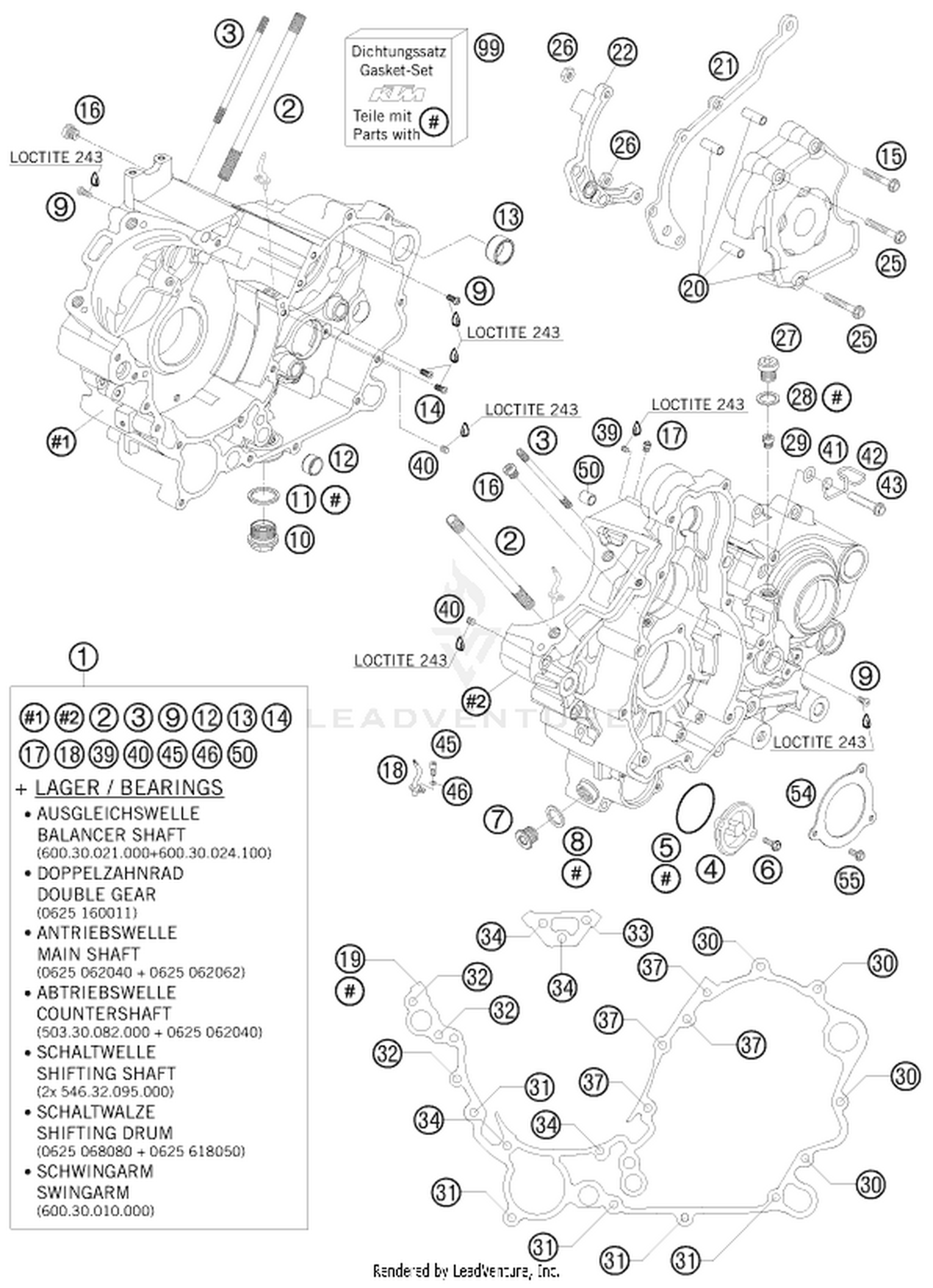30 ENGINE CASE
