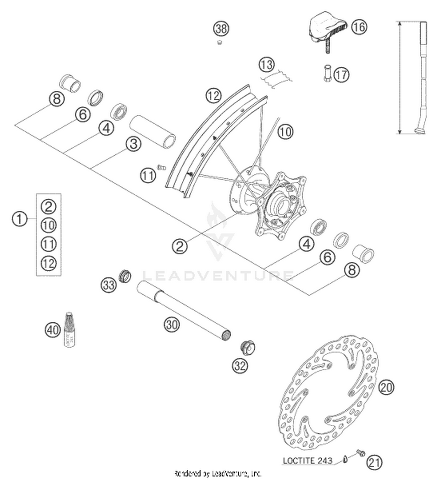 09 FRONT WHEEL