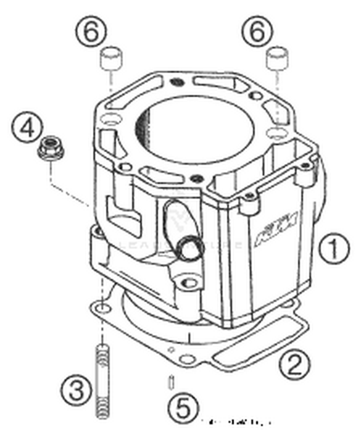30 CYLINDER, CYLINDER HEAD