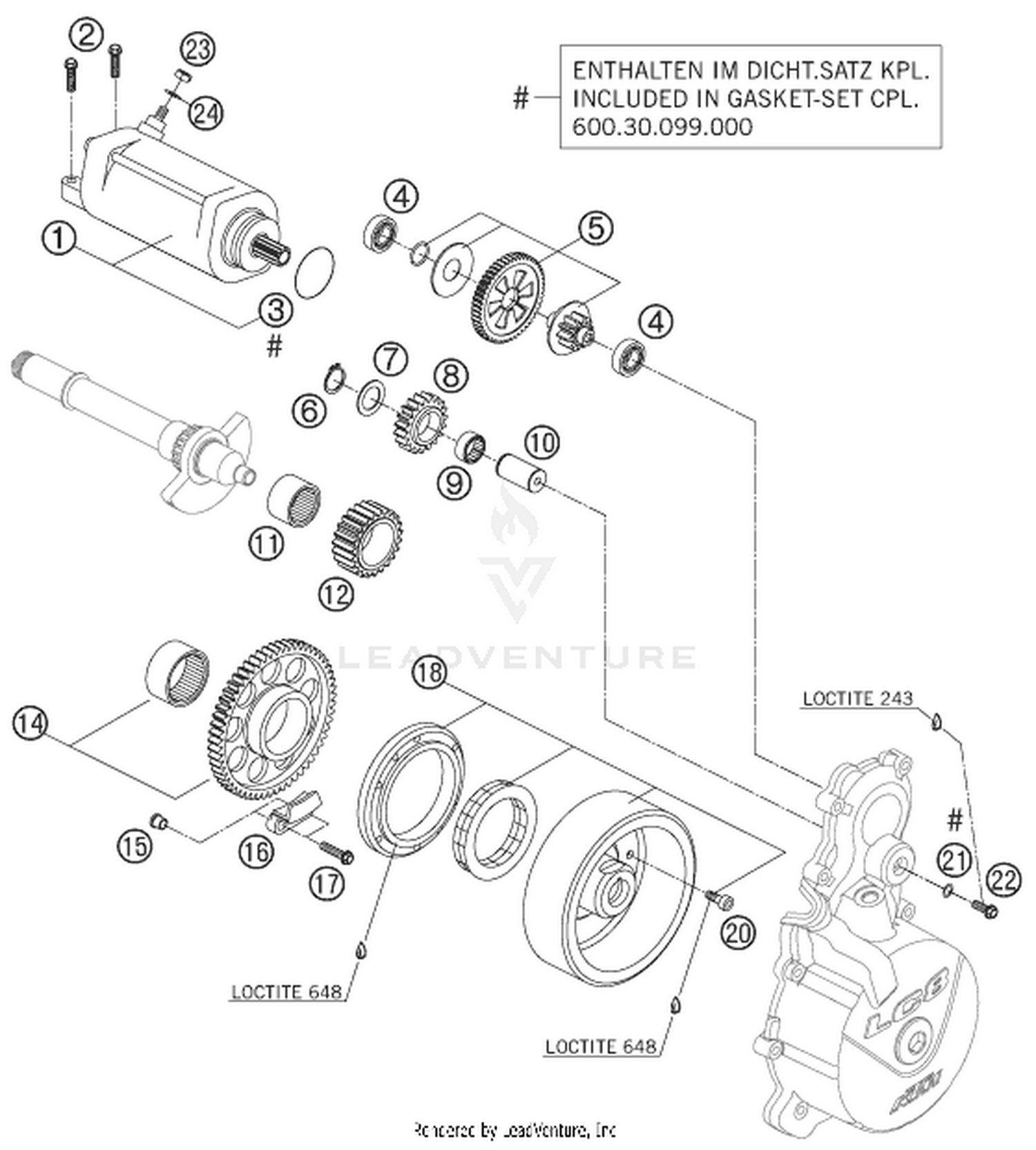 40 ELECTRIC STARTER