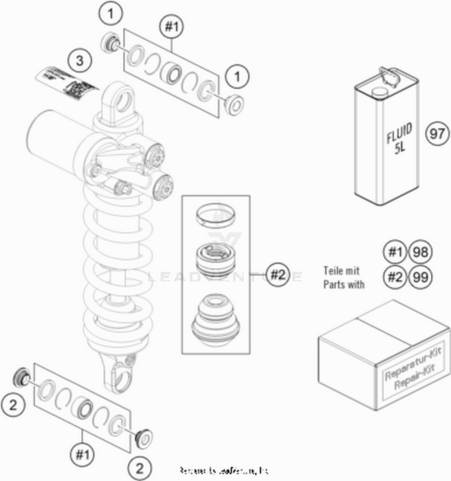 04 SHOCK ABSORBER DISASSEMBLED
