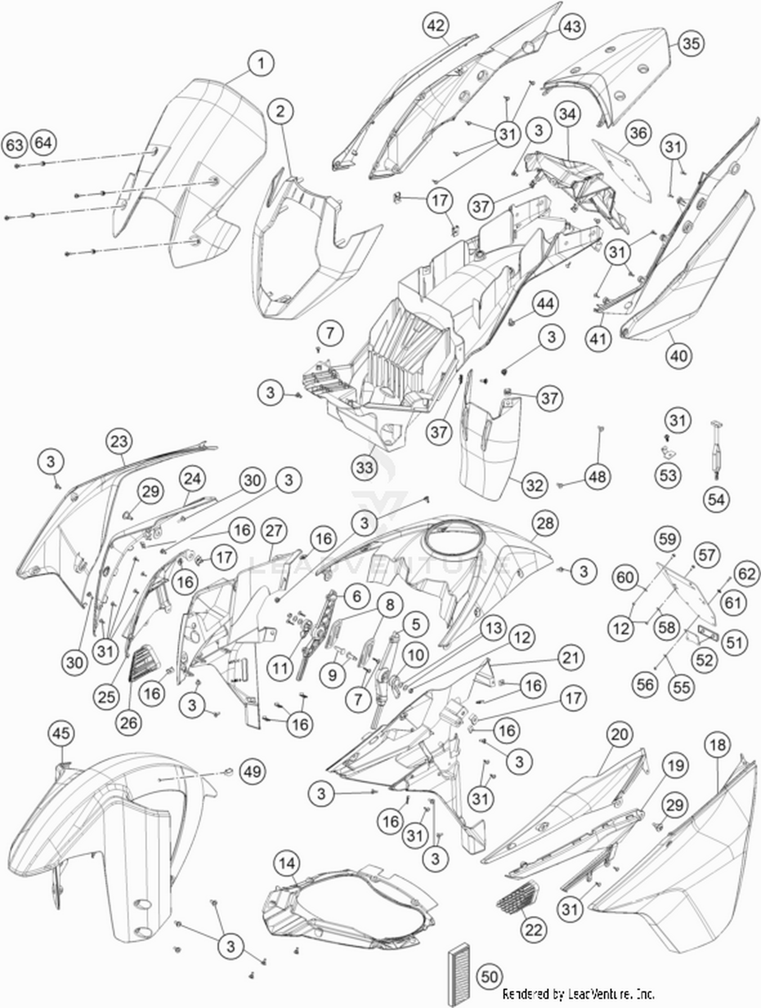 08 MASK, FENDERS