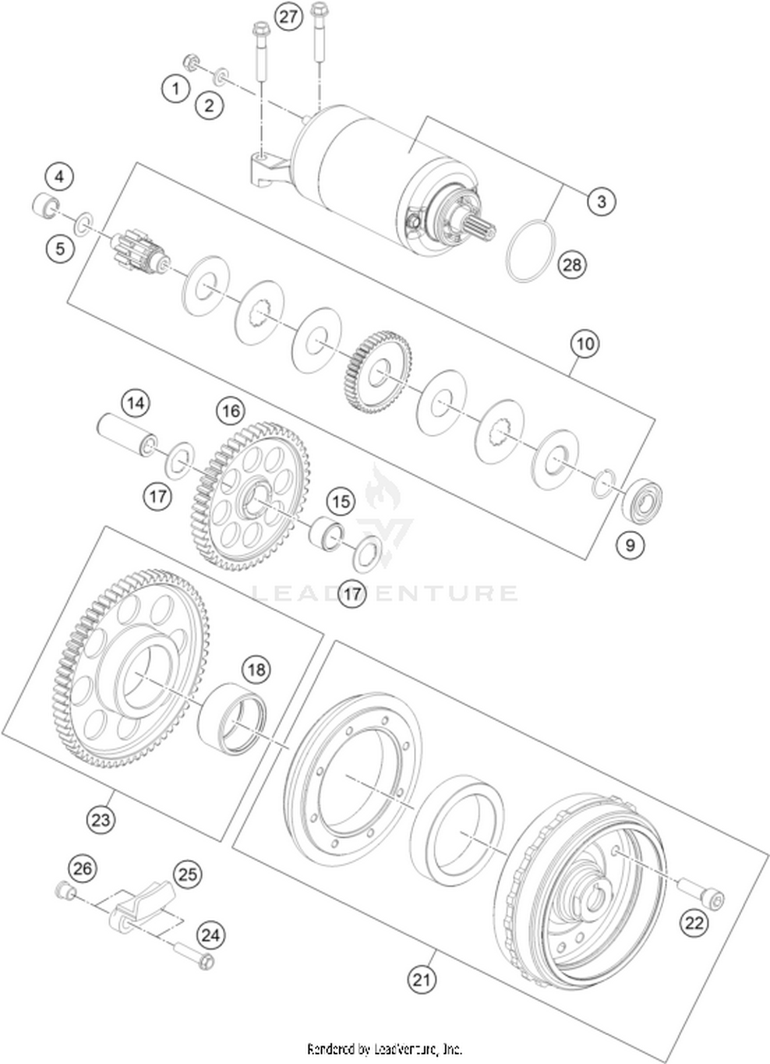40 ELECTRIC STARTER