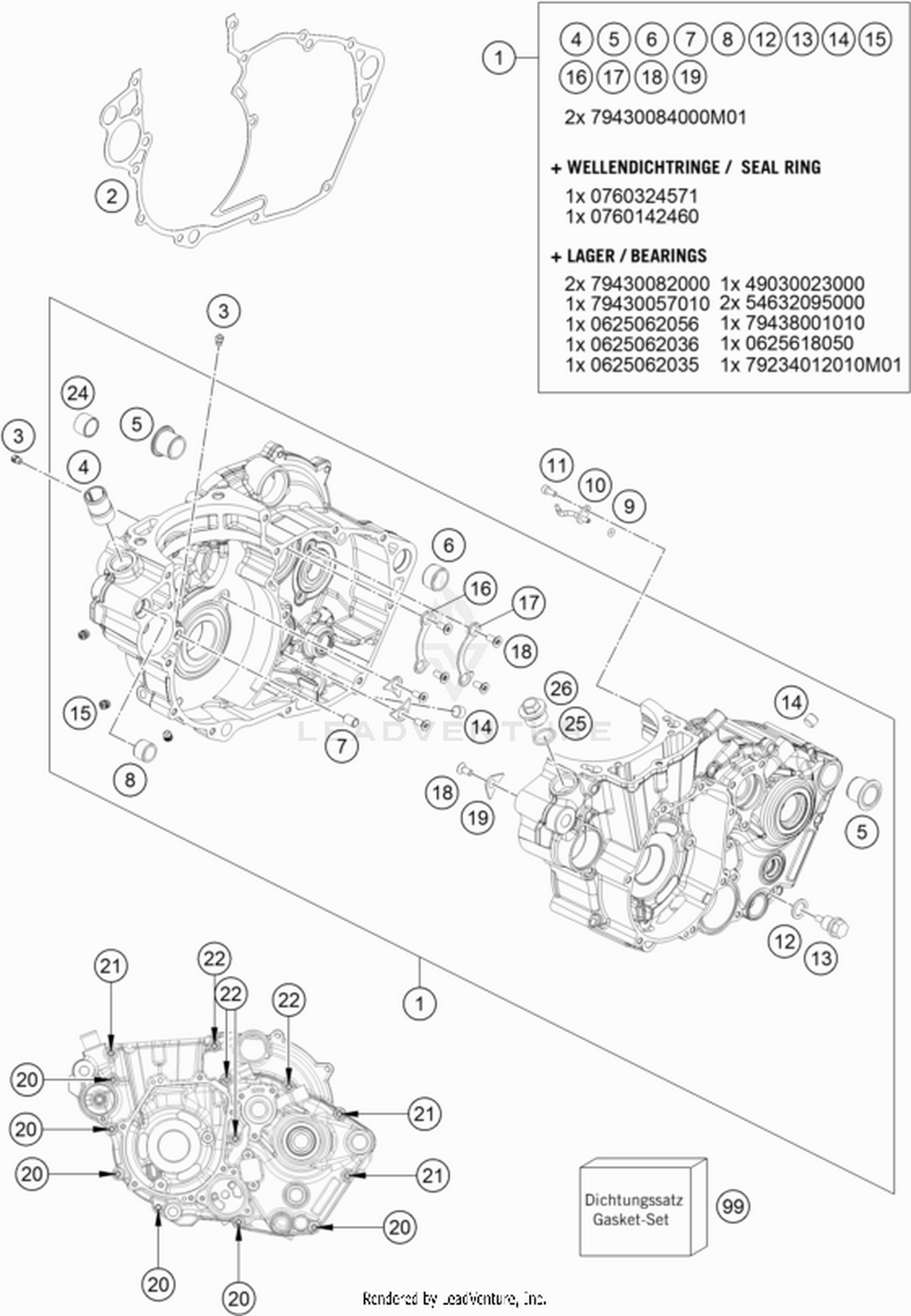 30 ENGINE CASE