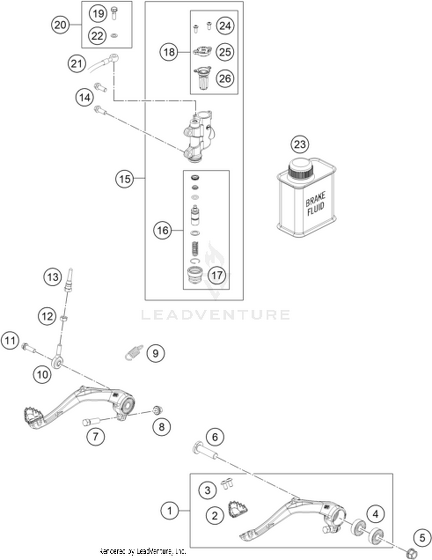 13 REAR BRAKE CONTROL