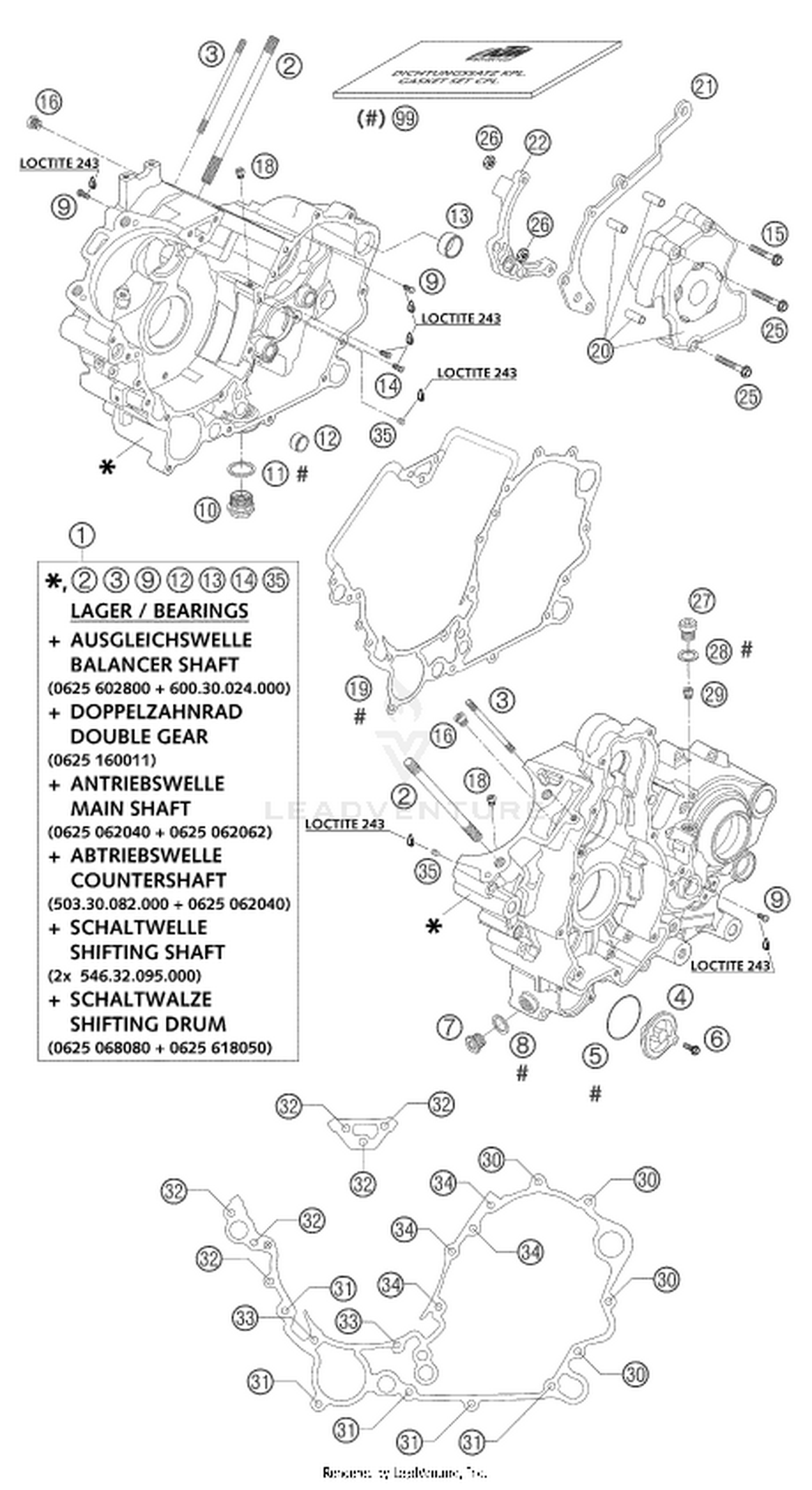 30 ENGINE CASE