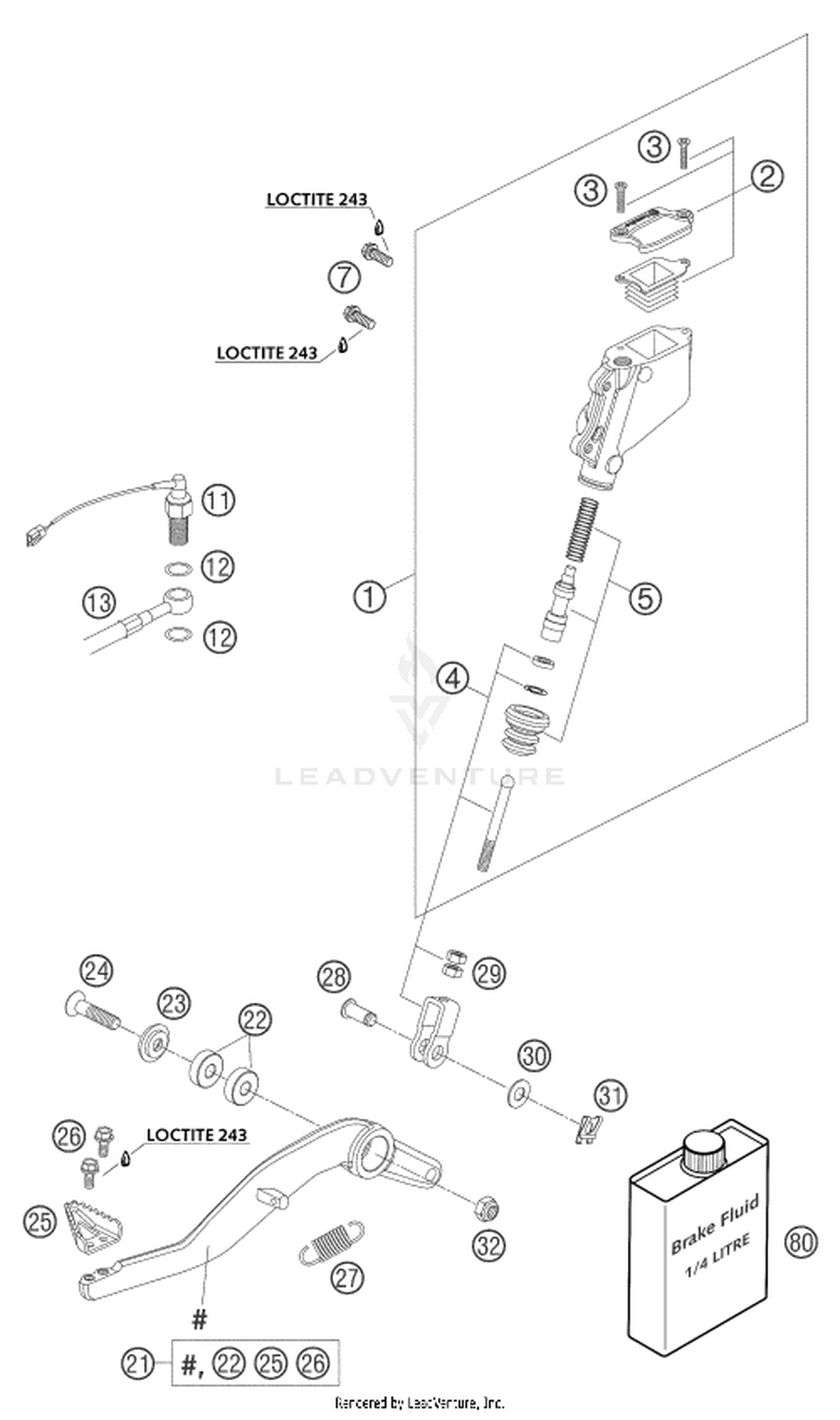 13 REAR BRAKE CONTROL