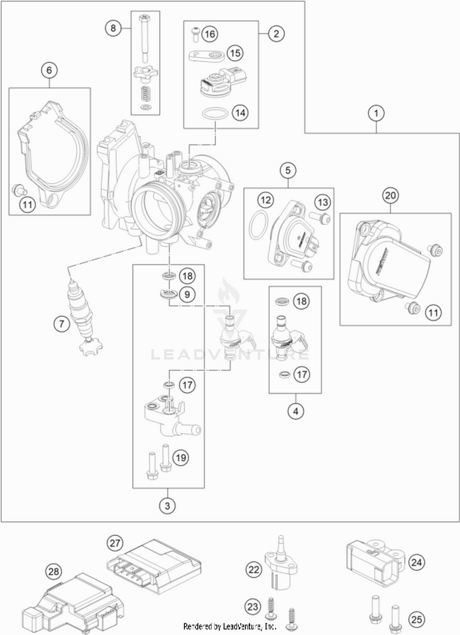 41 THROTTLE BODY