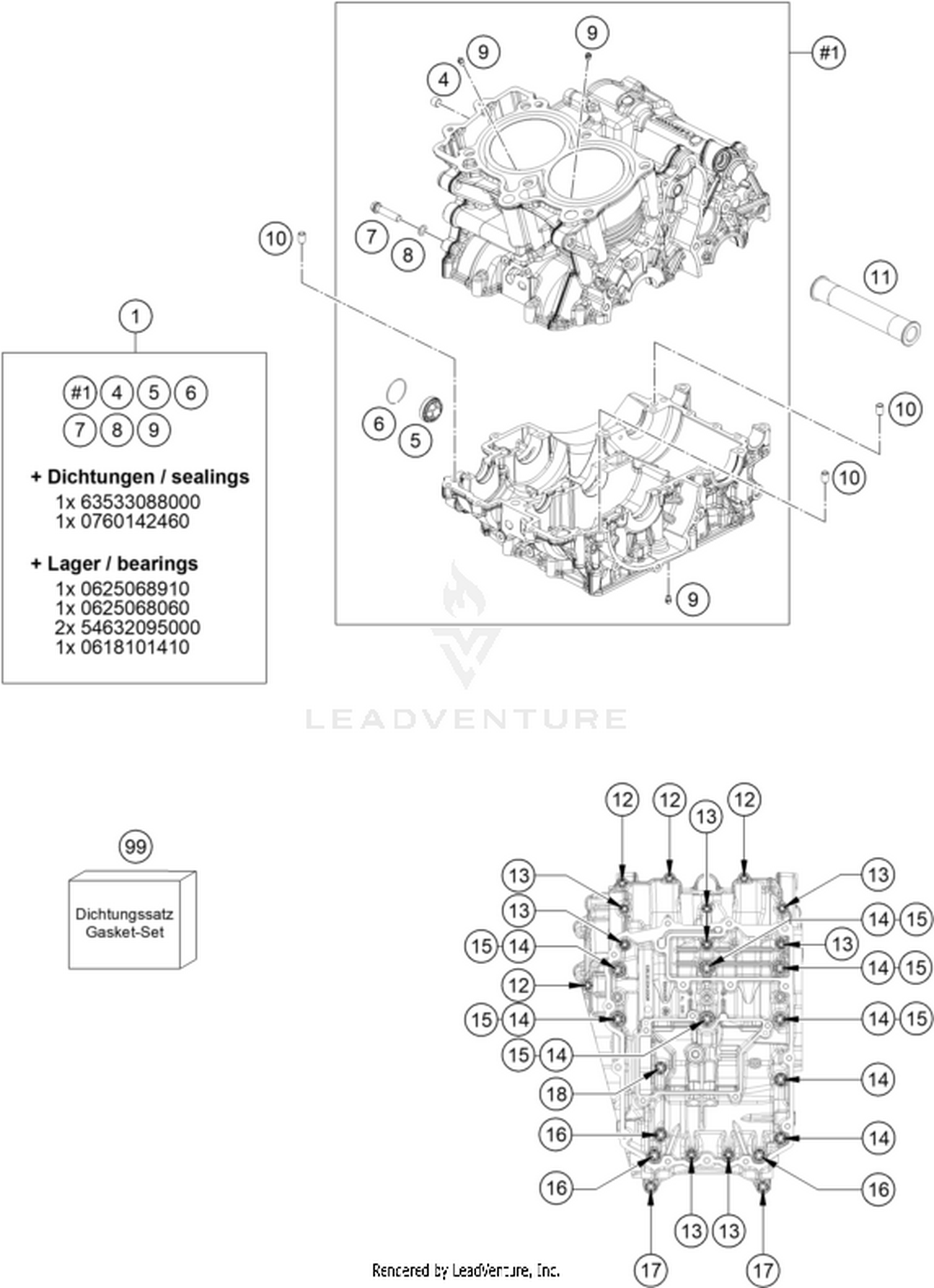 30 ENGINE CASE