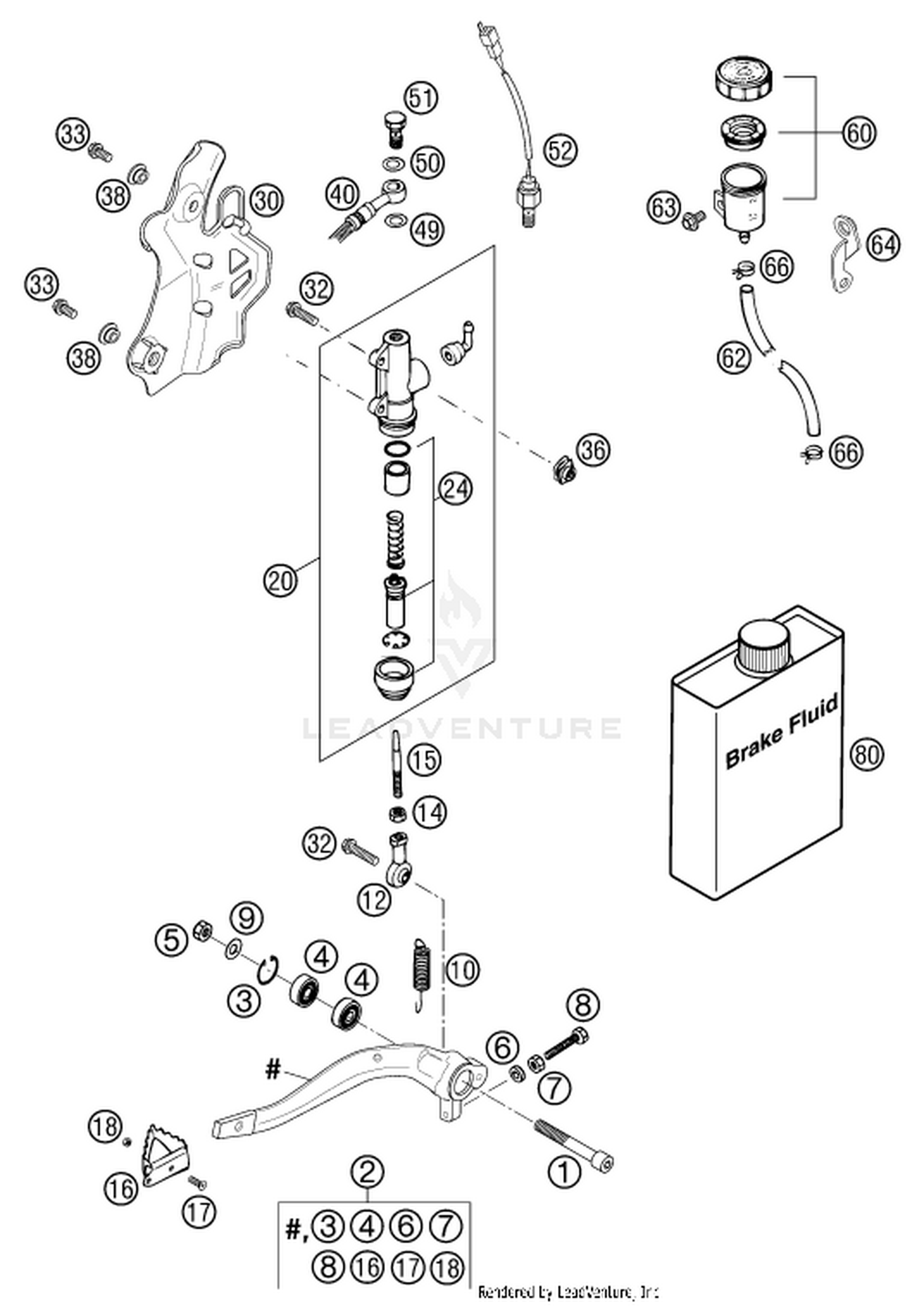13 REAR BRAKE CONTROL