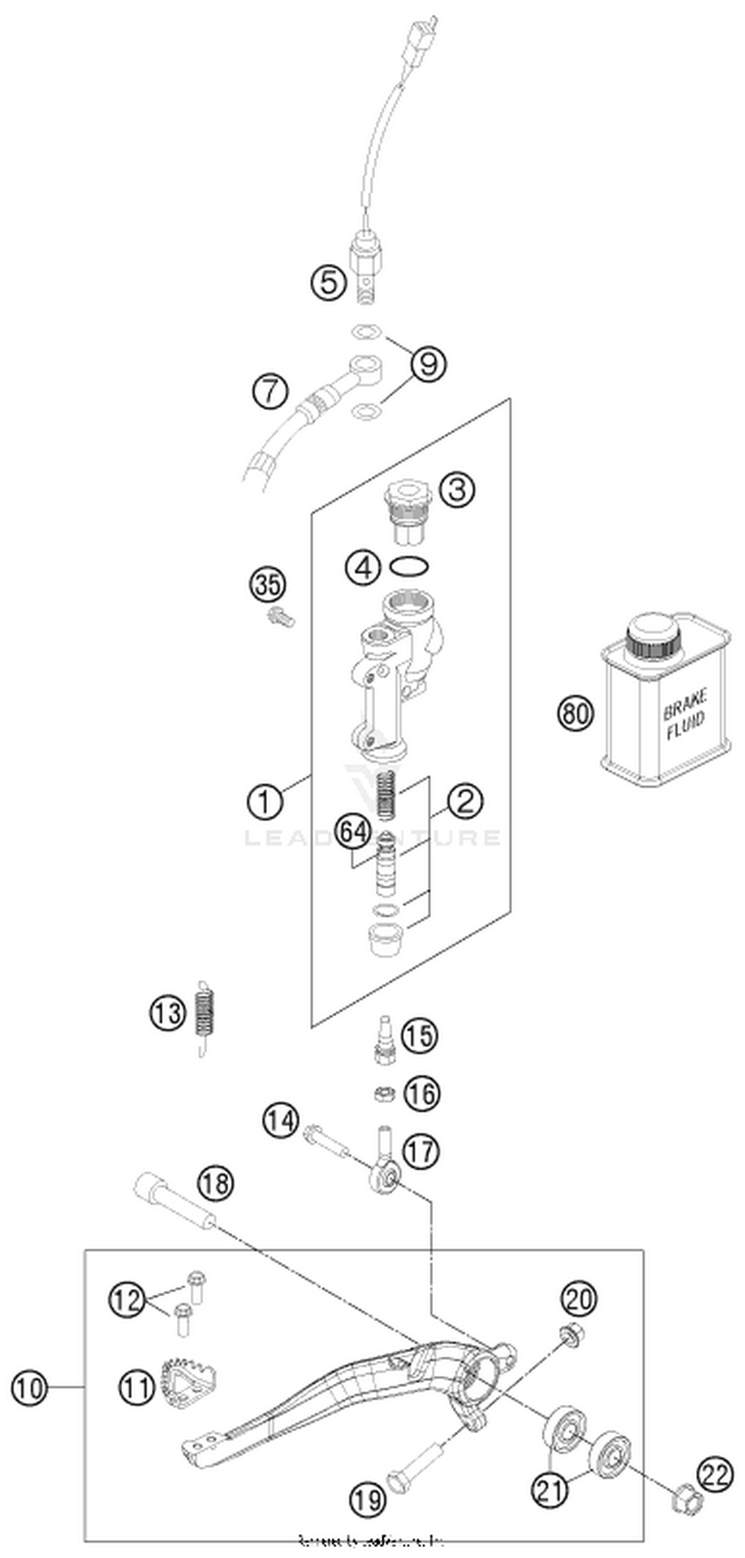 13 REAR BRAKE CONTROL