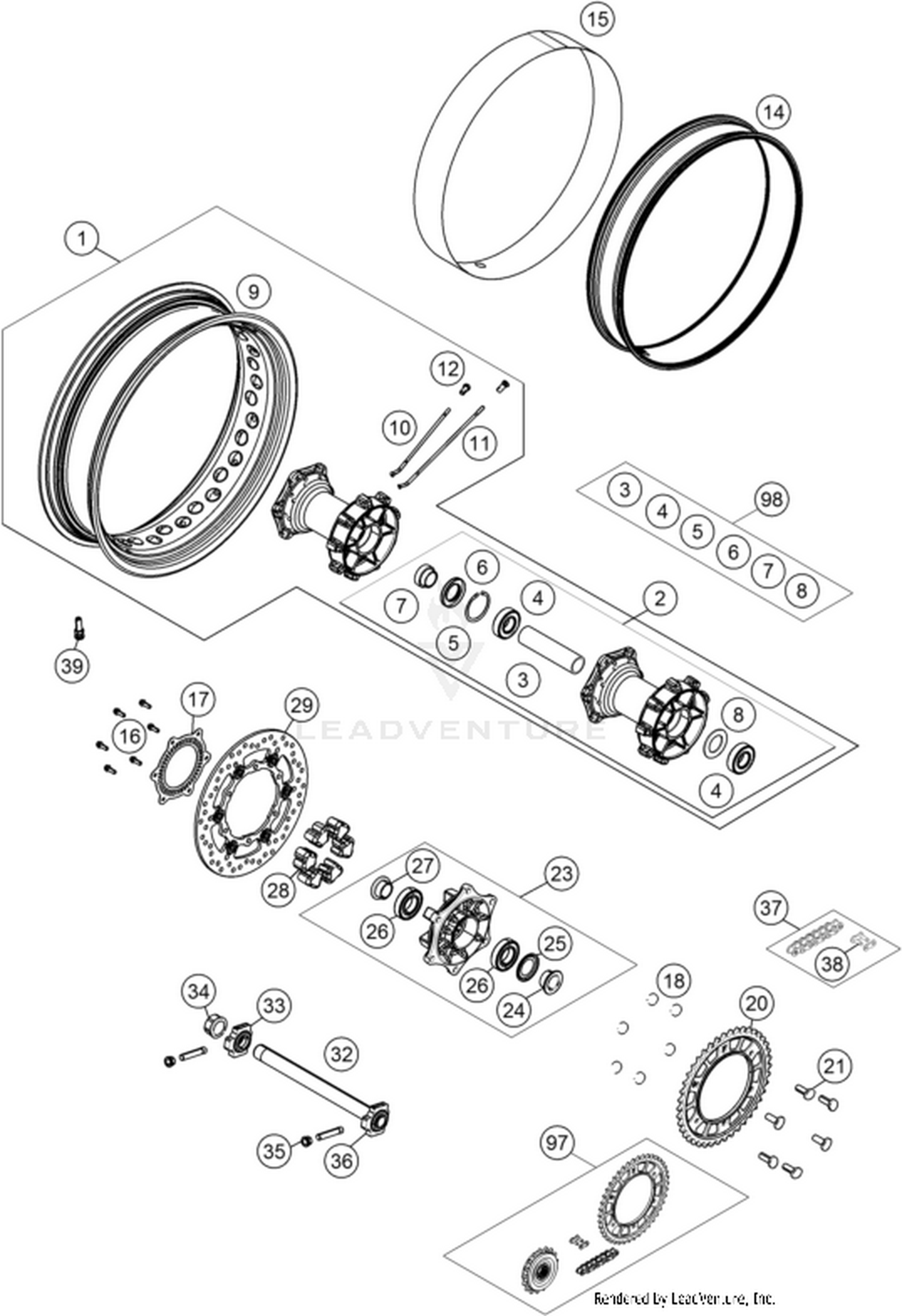 10 REAR WHEEL