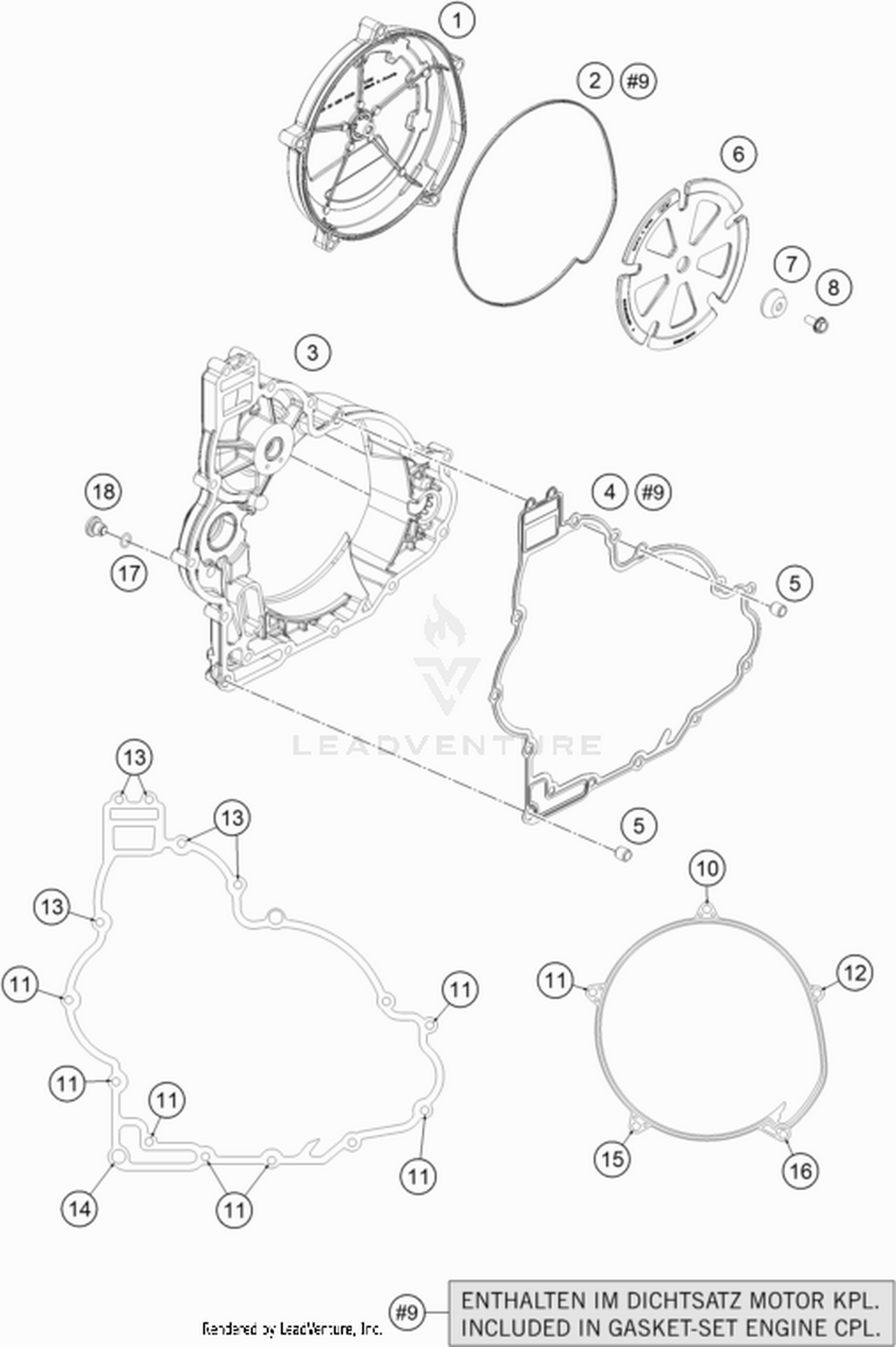 30 CLUTCH COVER