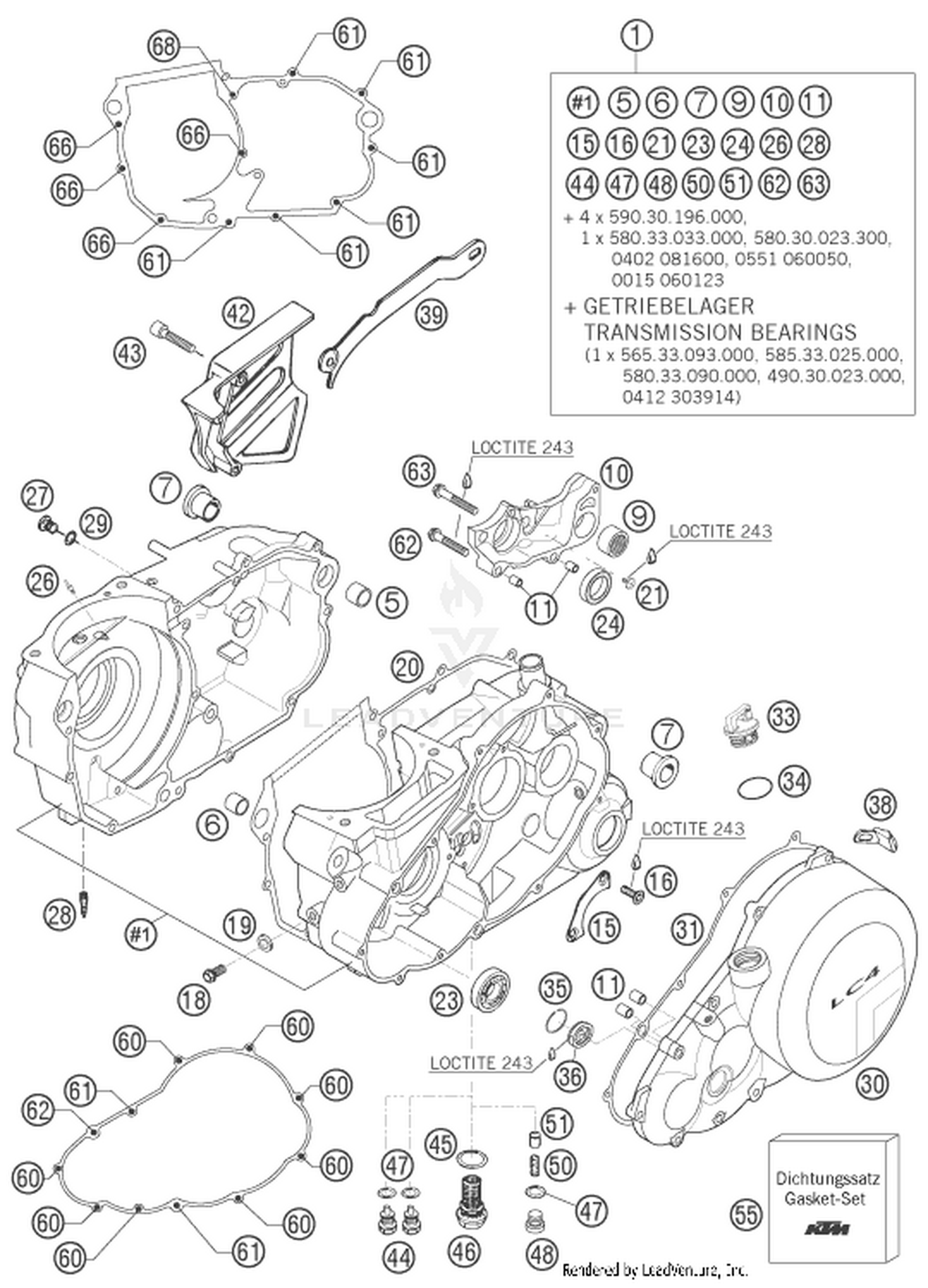 30 ENGINE CASE