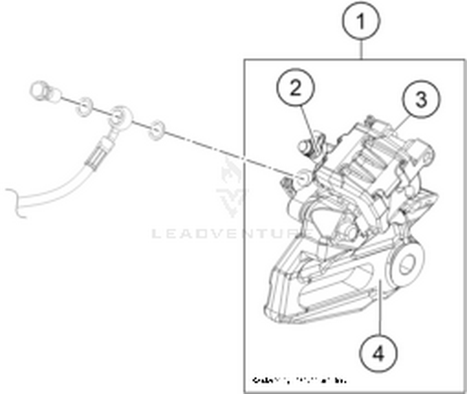 13 REAR BRAKE CALIPER