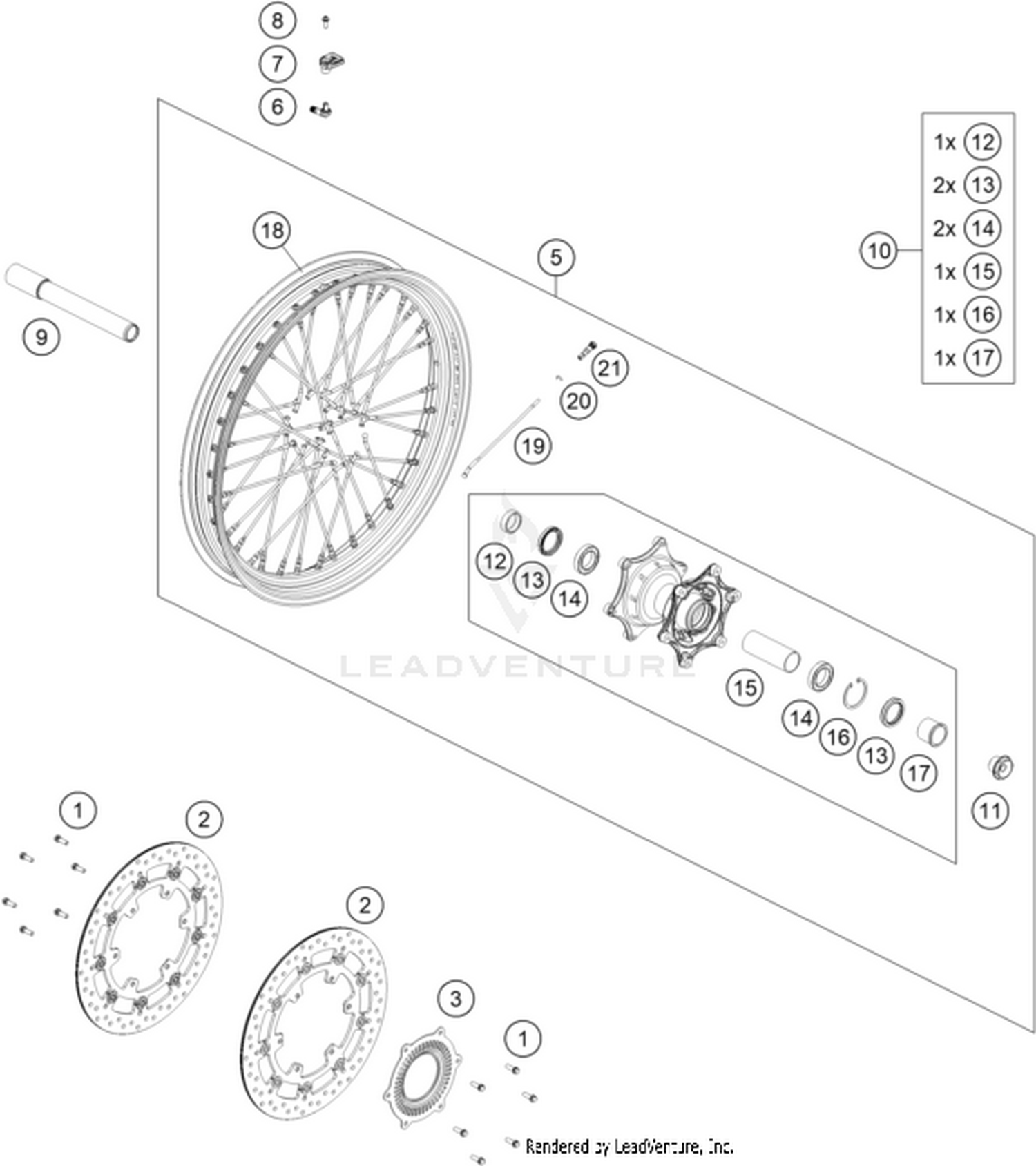 09 FRONT WHEEL