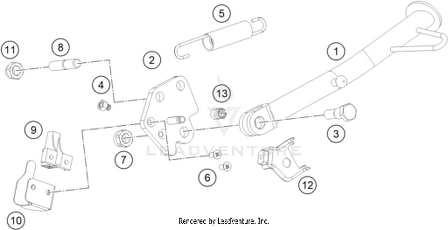 03 SIDE / CENTER STAND